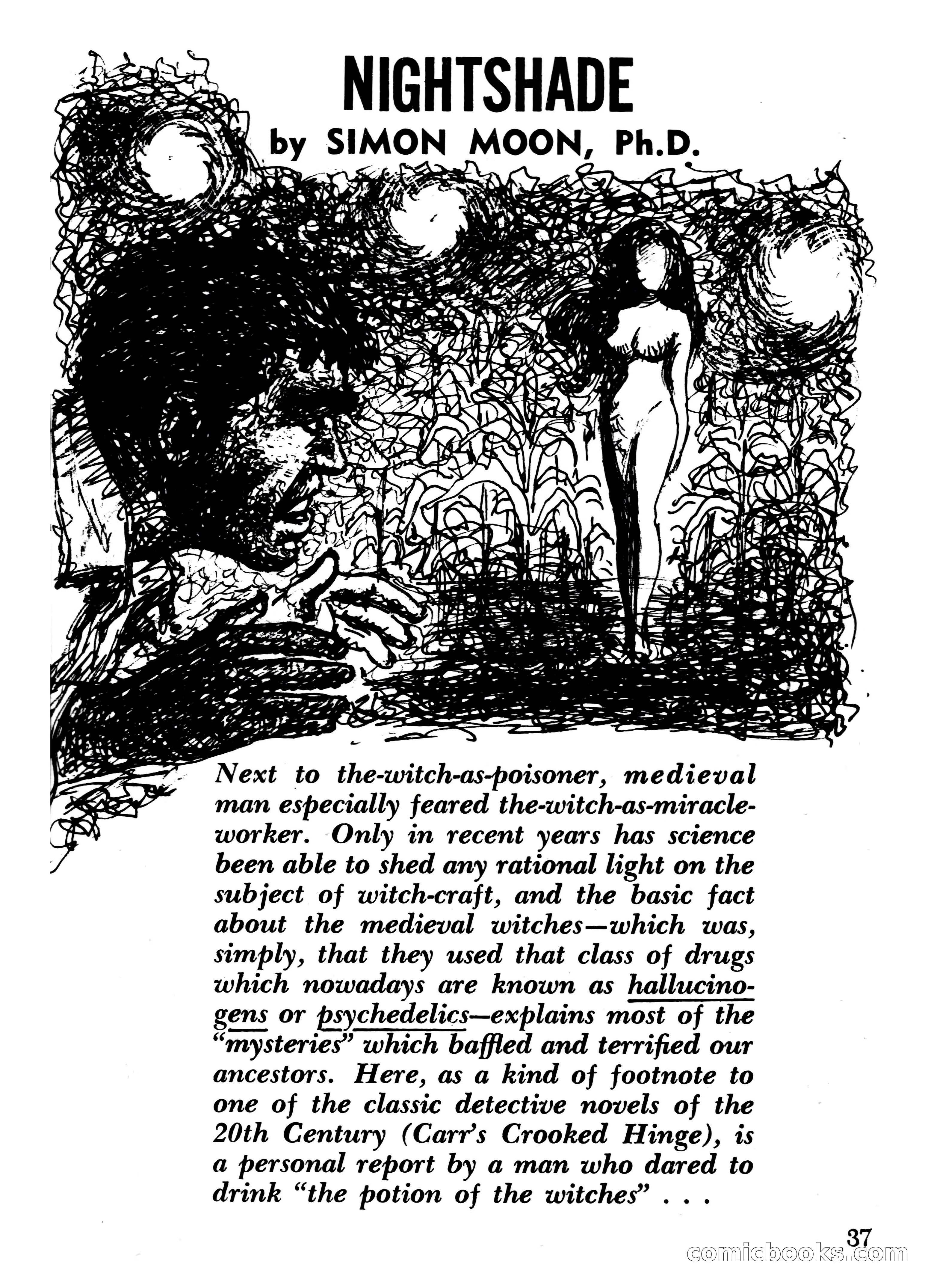 Edgar Wallace Mystery Magazine, March 1966 — page 37 of 164