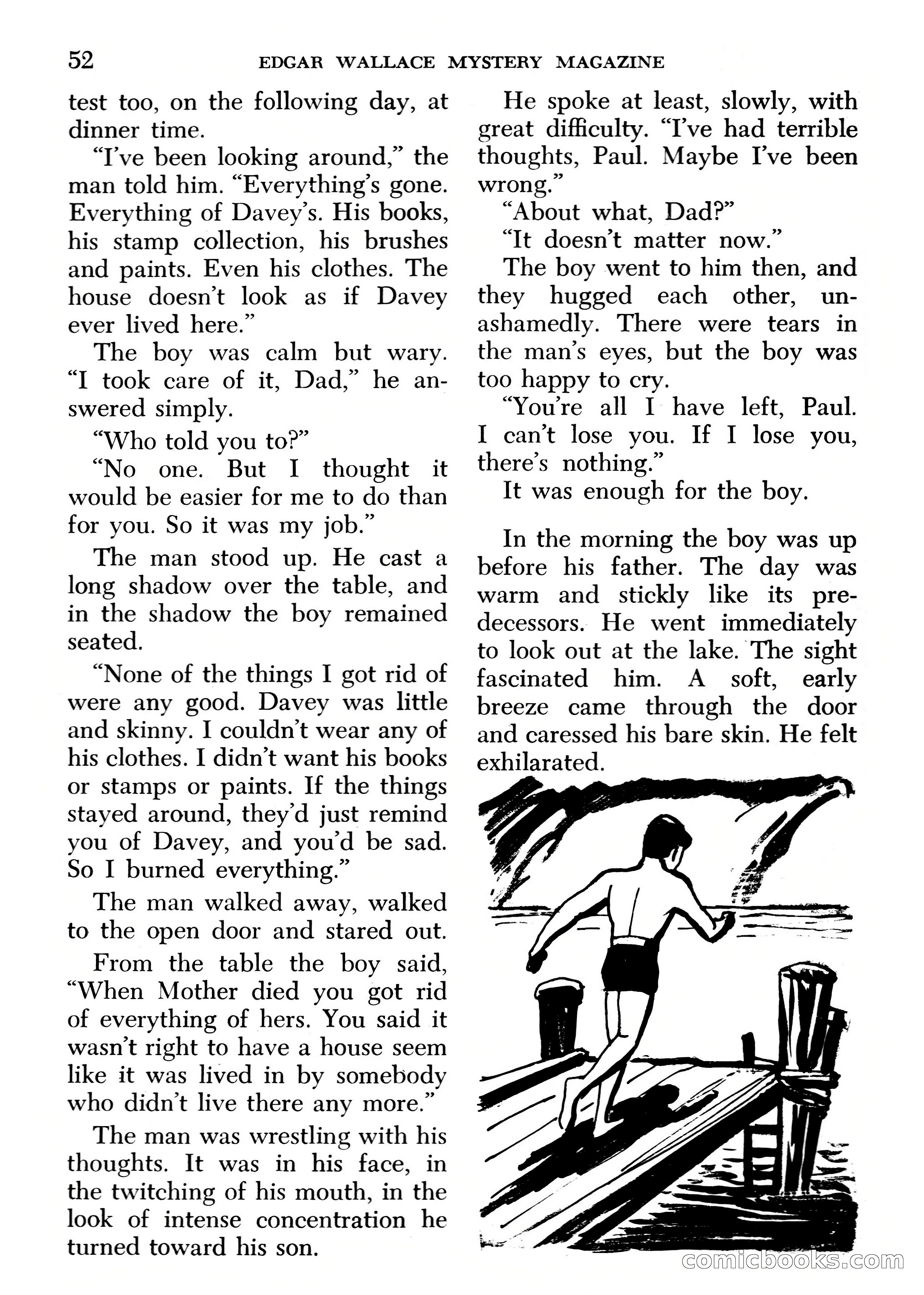 Edgar Wallace Mystery Magazine, March 1966 — page 52 of 164