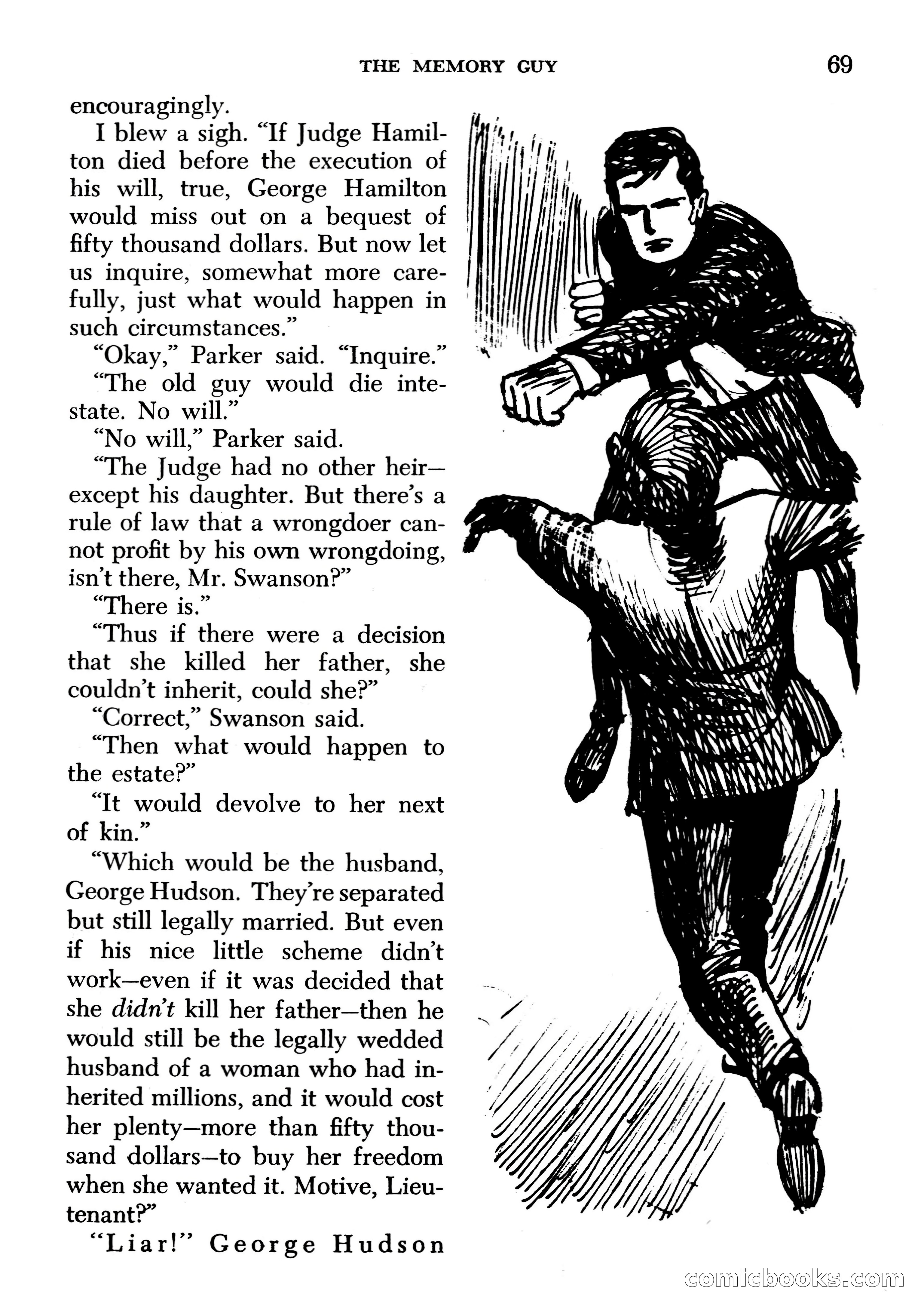Edgar Wallace Mystery Magazine, March 1966 — page 69 of 164