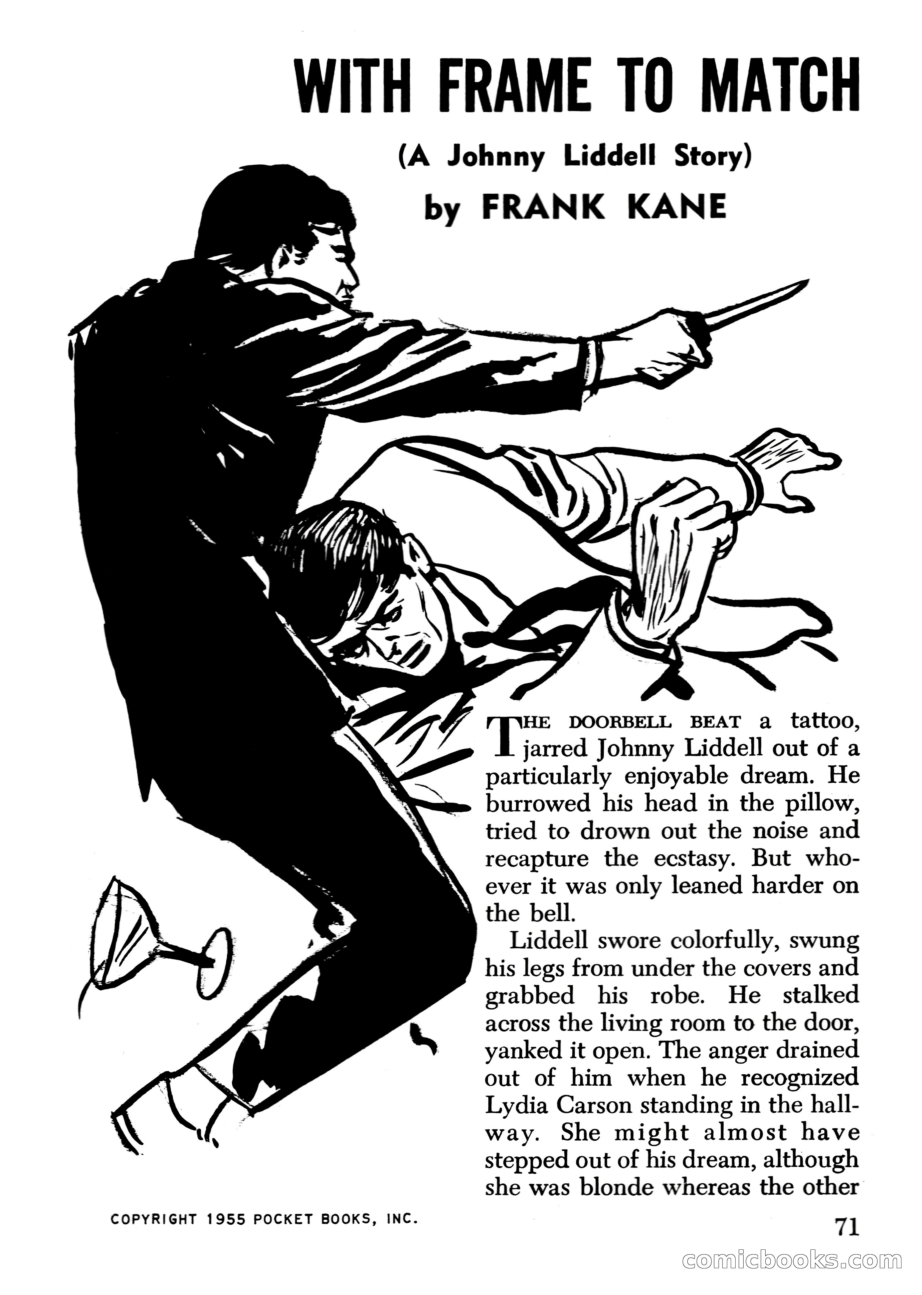 Edgar Wallace Mystery Magazine, March 1966 — page 71 of 164