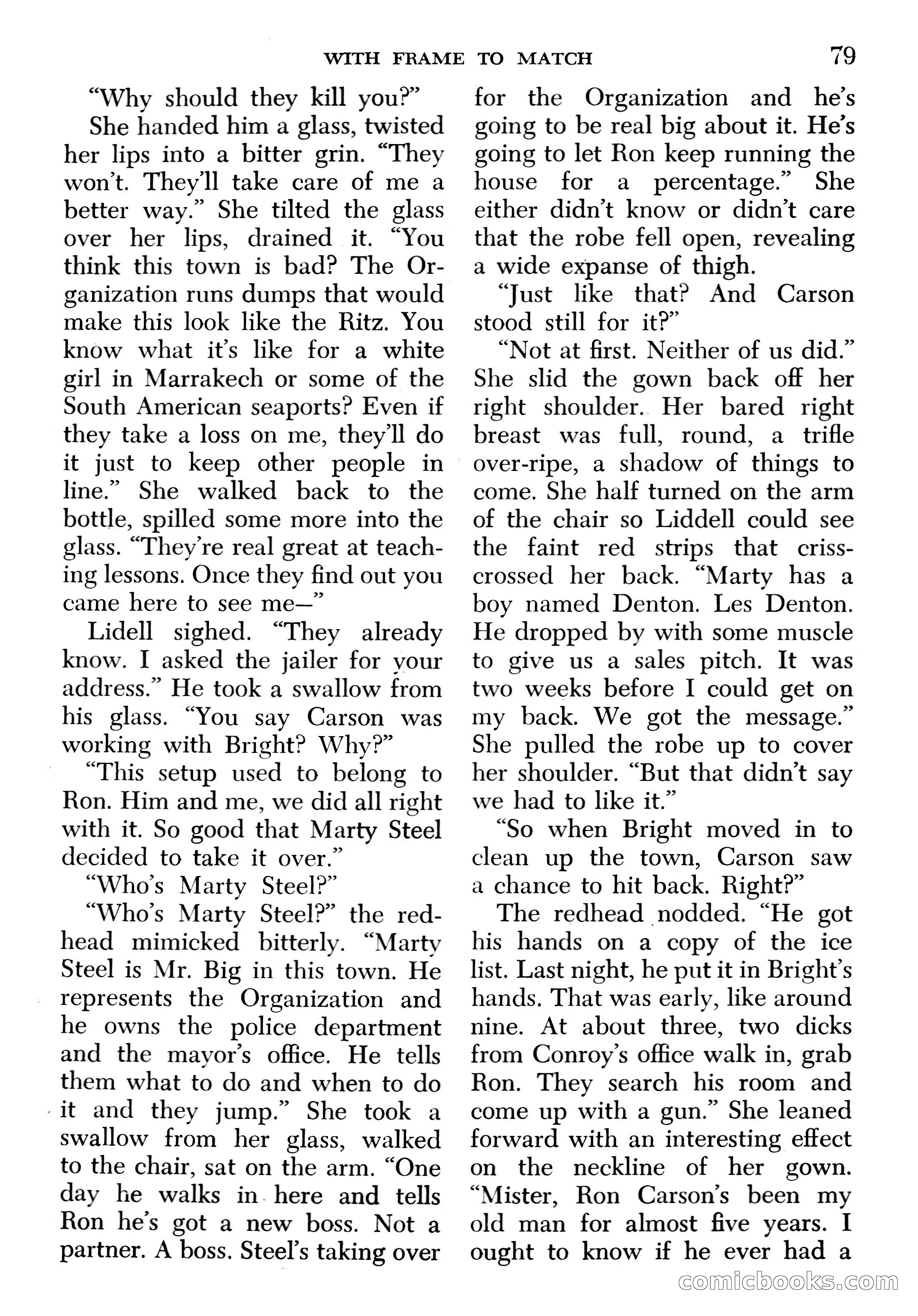 Edgar Wallace Mystery Magazine, March 1966 — page 79 of 164