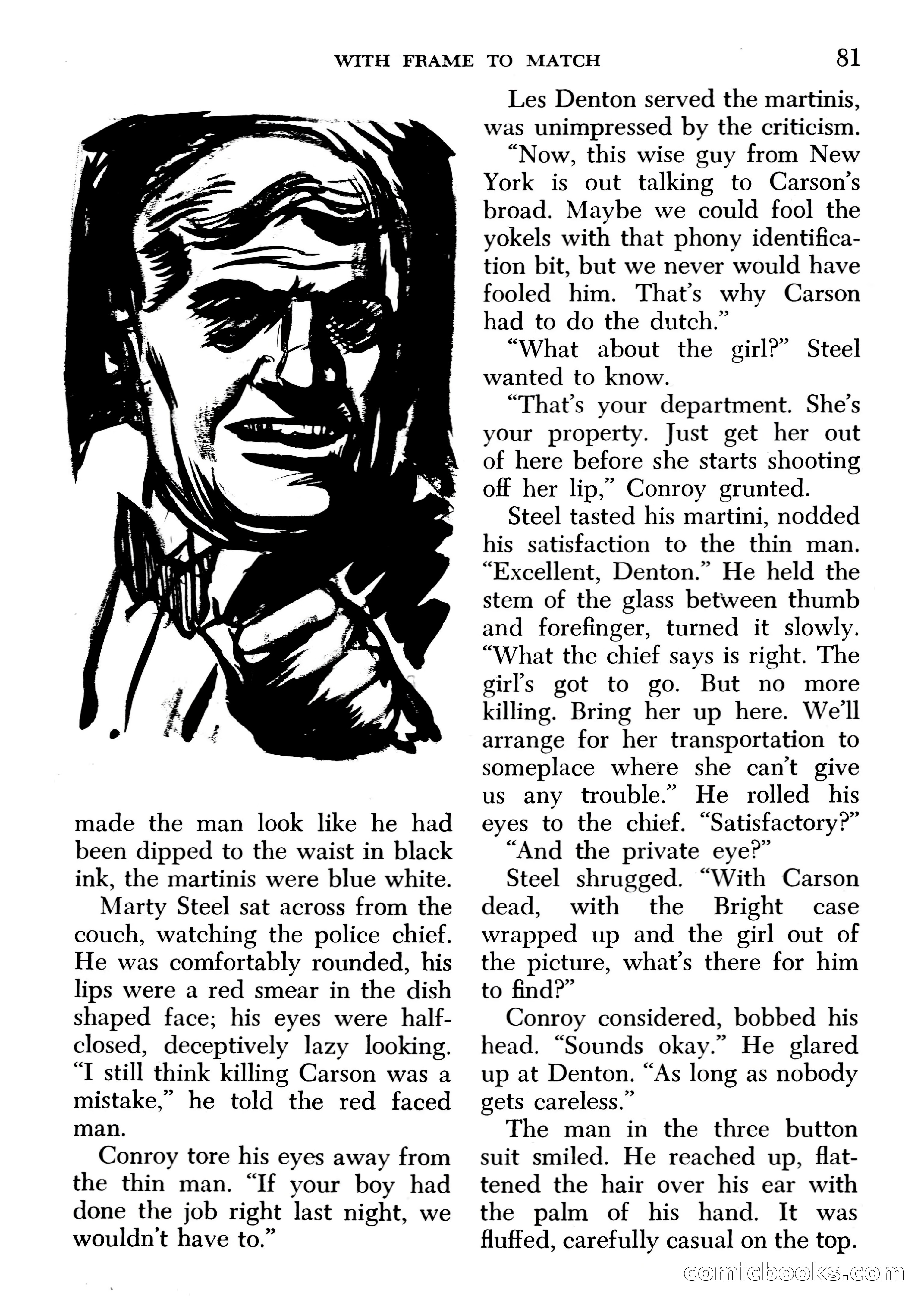 Edgar Wallace Mystery Magazine, March 1966 — page 81 of 164