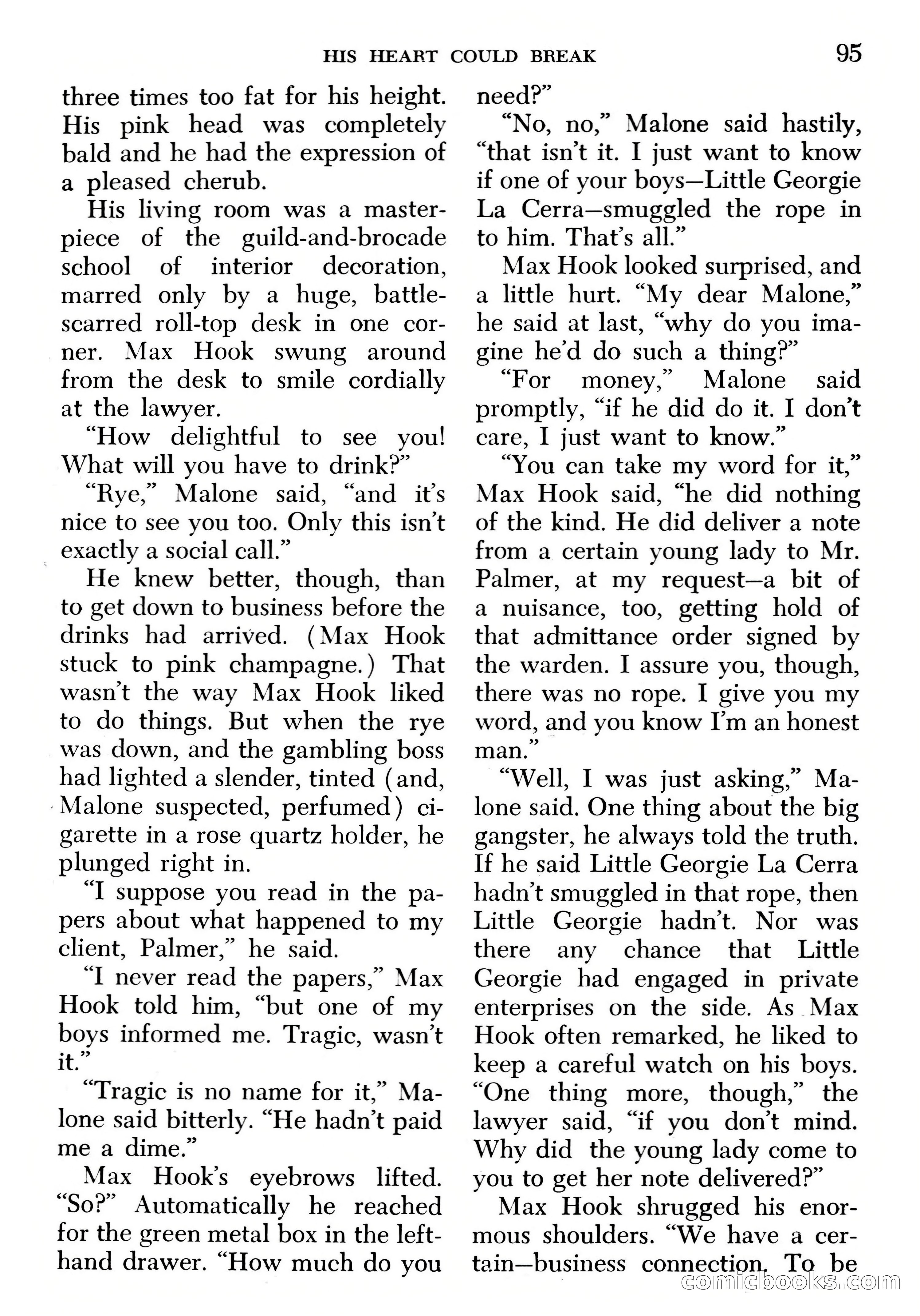 Edgar Wallace Mystery Magazine, March 1966 — page 95 of 164