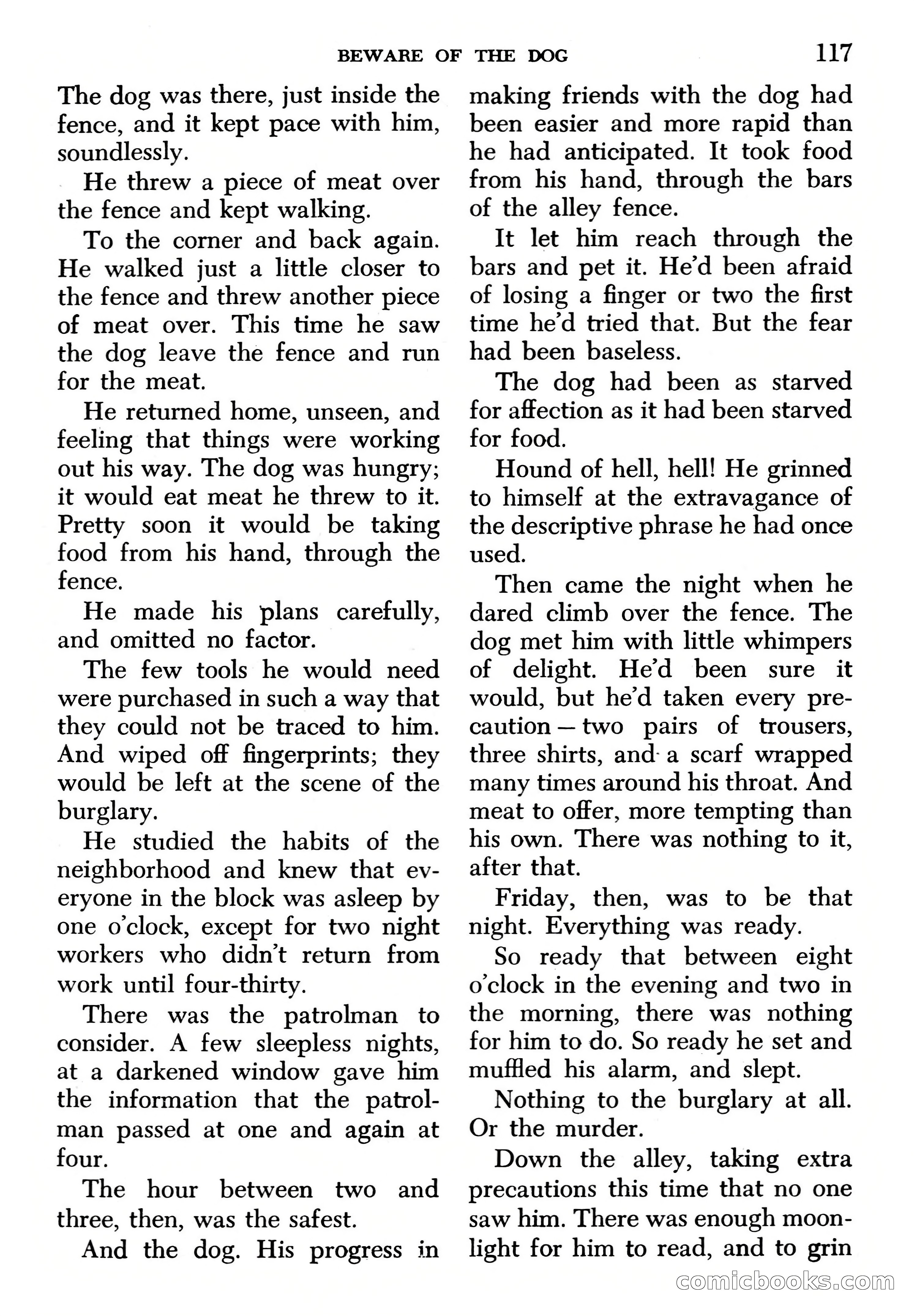 Edgar Wallace Mystery Magazine, March 1966 — page 117 of 164