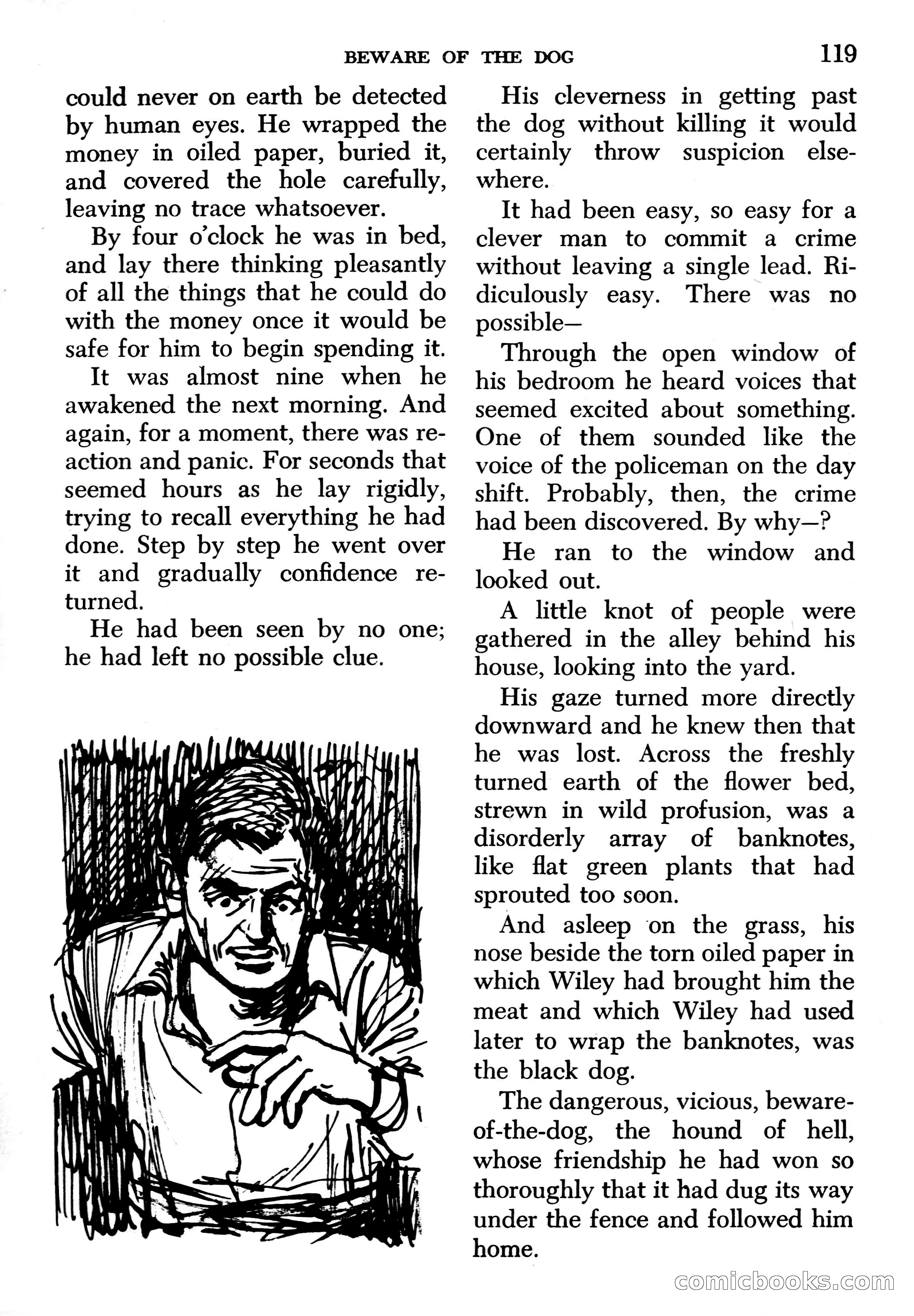 Edgar Wallace Mystery Magazine, March 1966 — page 119 of 164