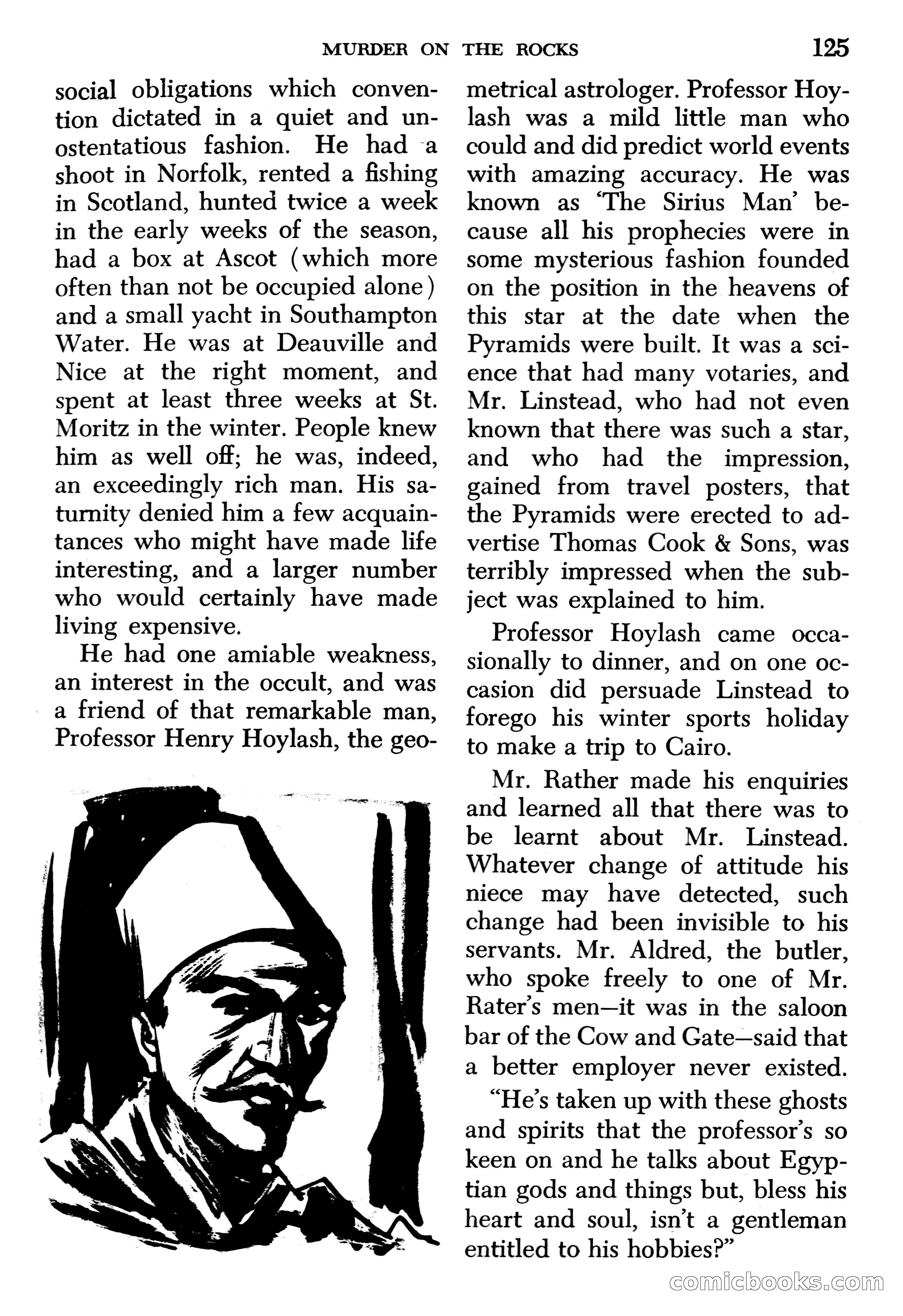 Edgar Wallace Mystery Magazine, March 1966 — page 125 of 164