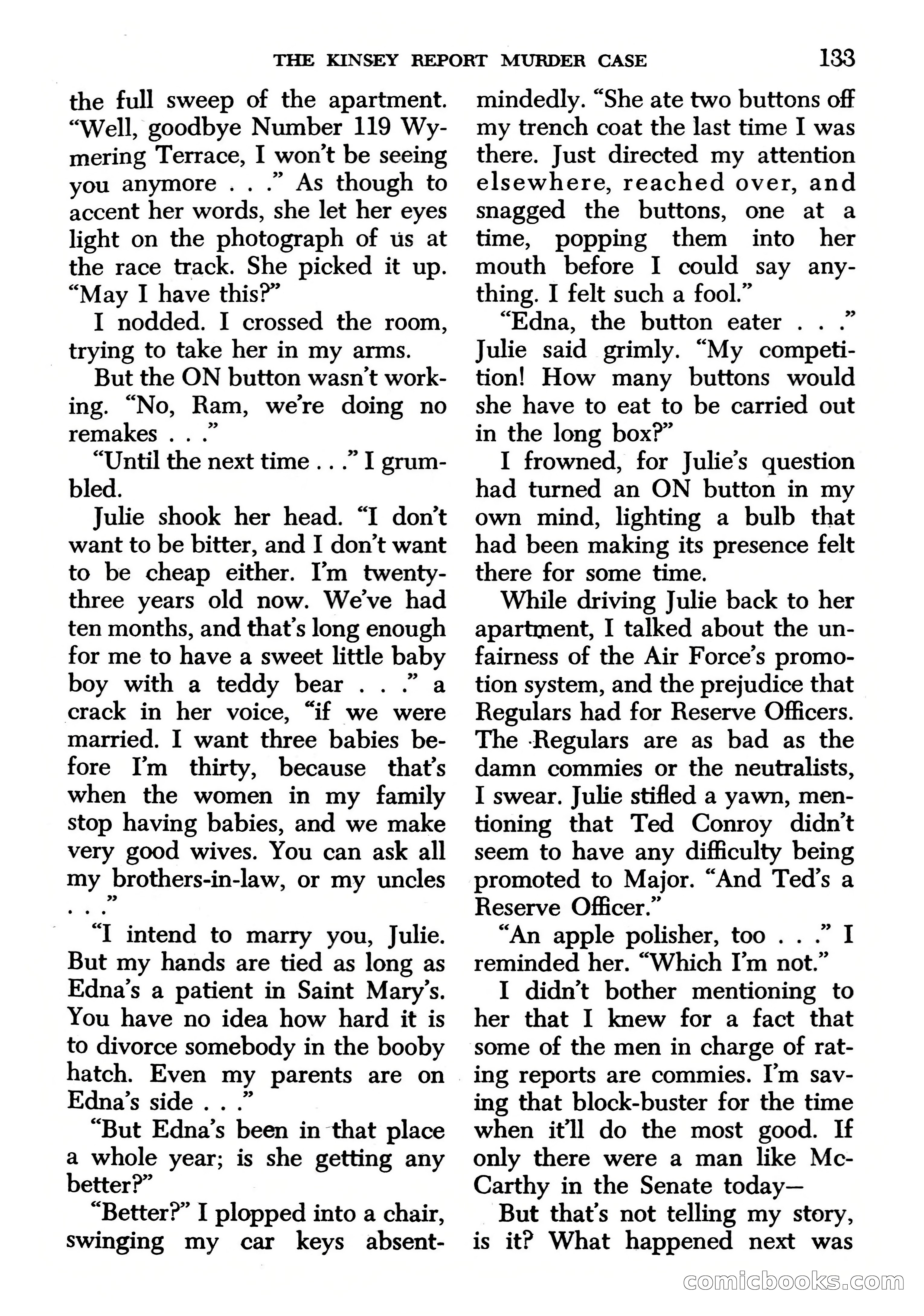 Edgar Wallace Mystery Magazine, March 1966 — page 133 of 164