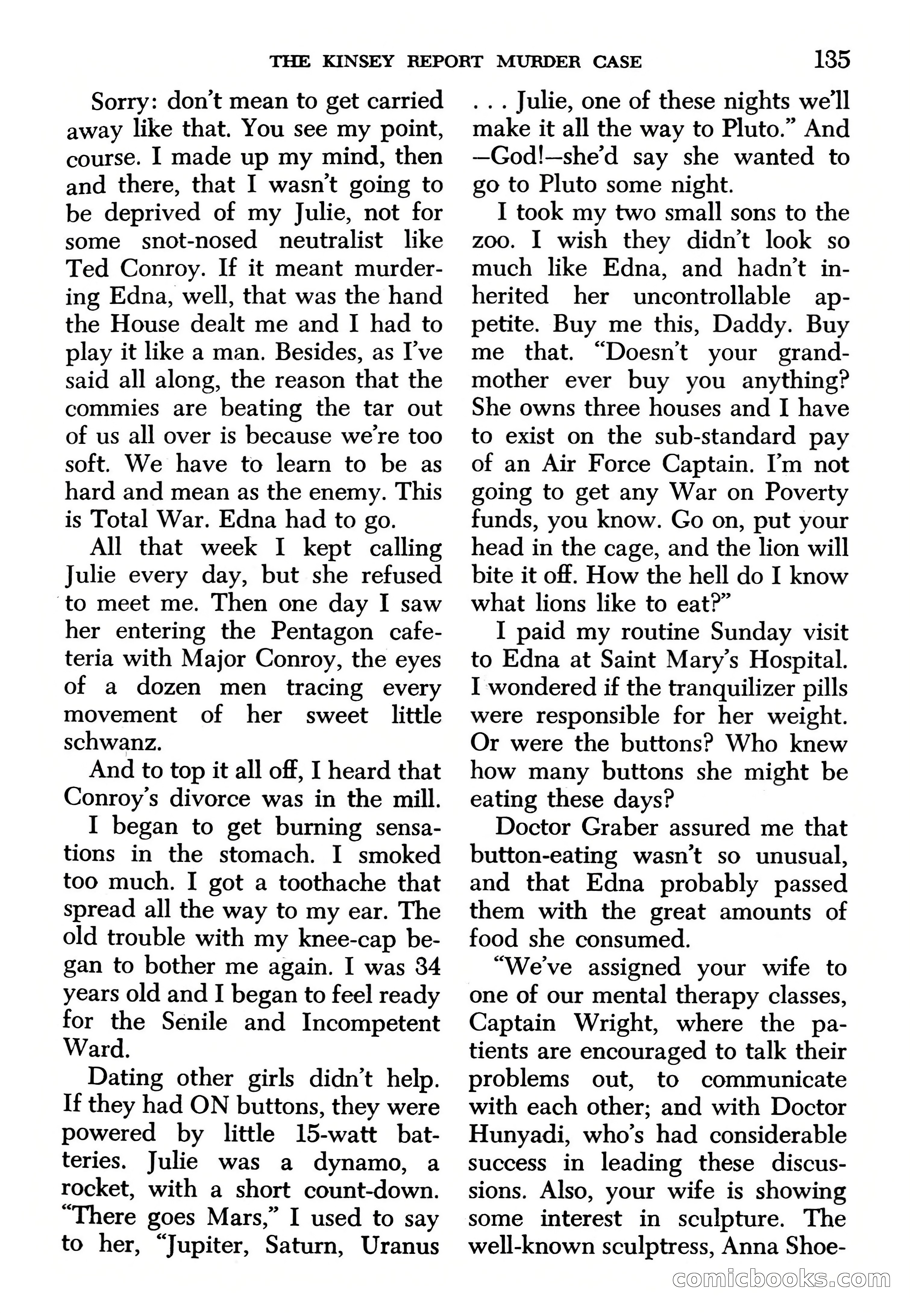 Edgar Wallace Mystery Magazine, March 1966 — page 135 of 164