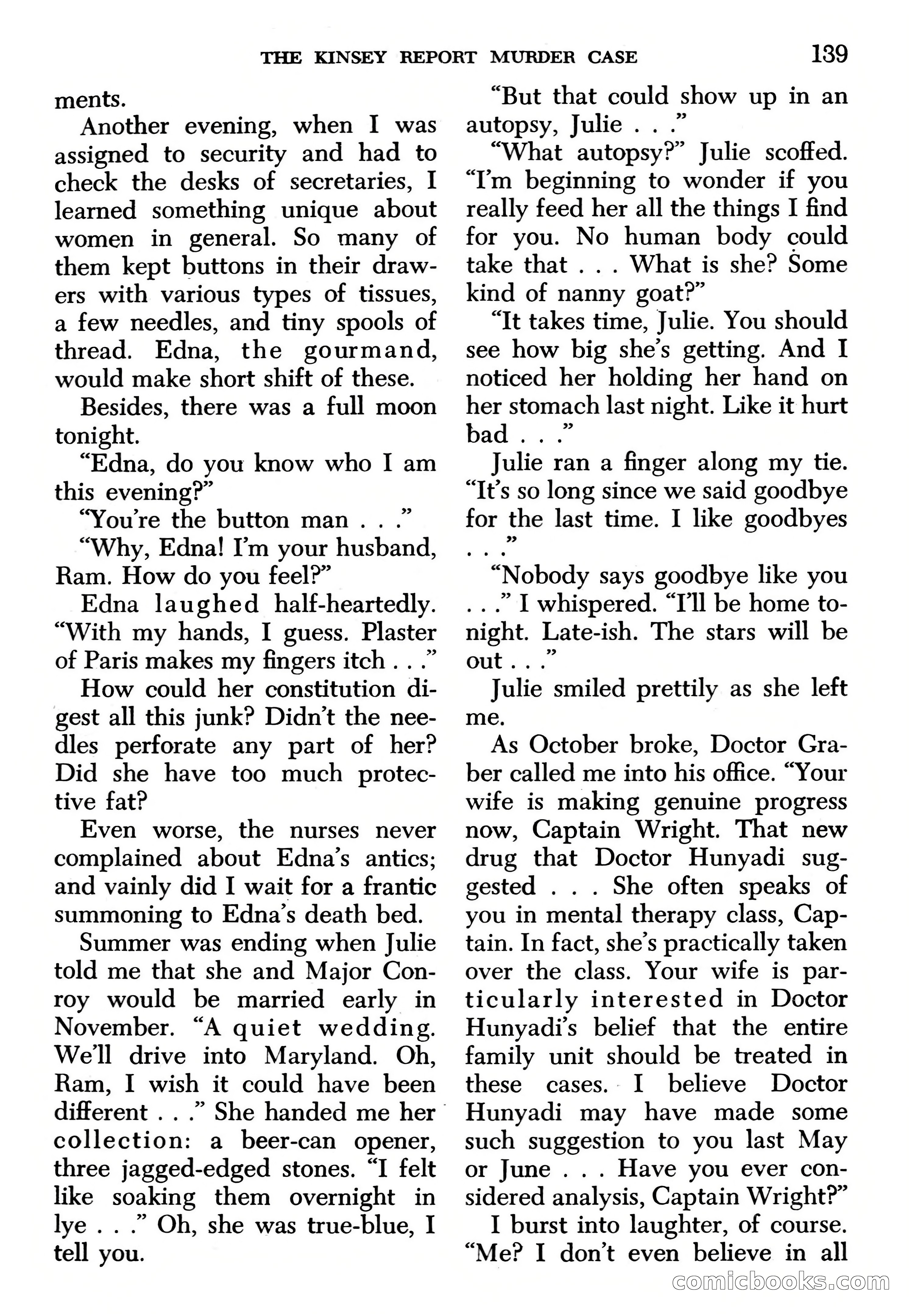 Edgar Wallace Mystery Magazine, March 1966 — page 139 of 164