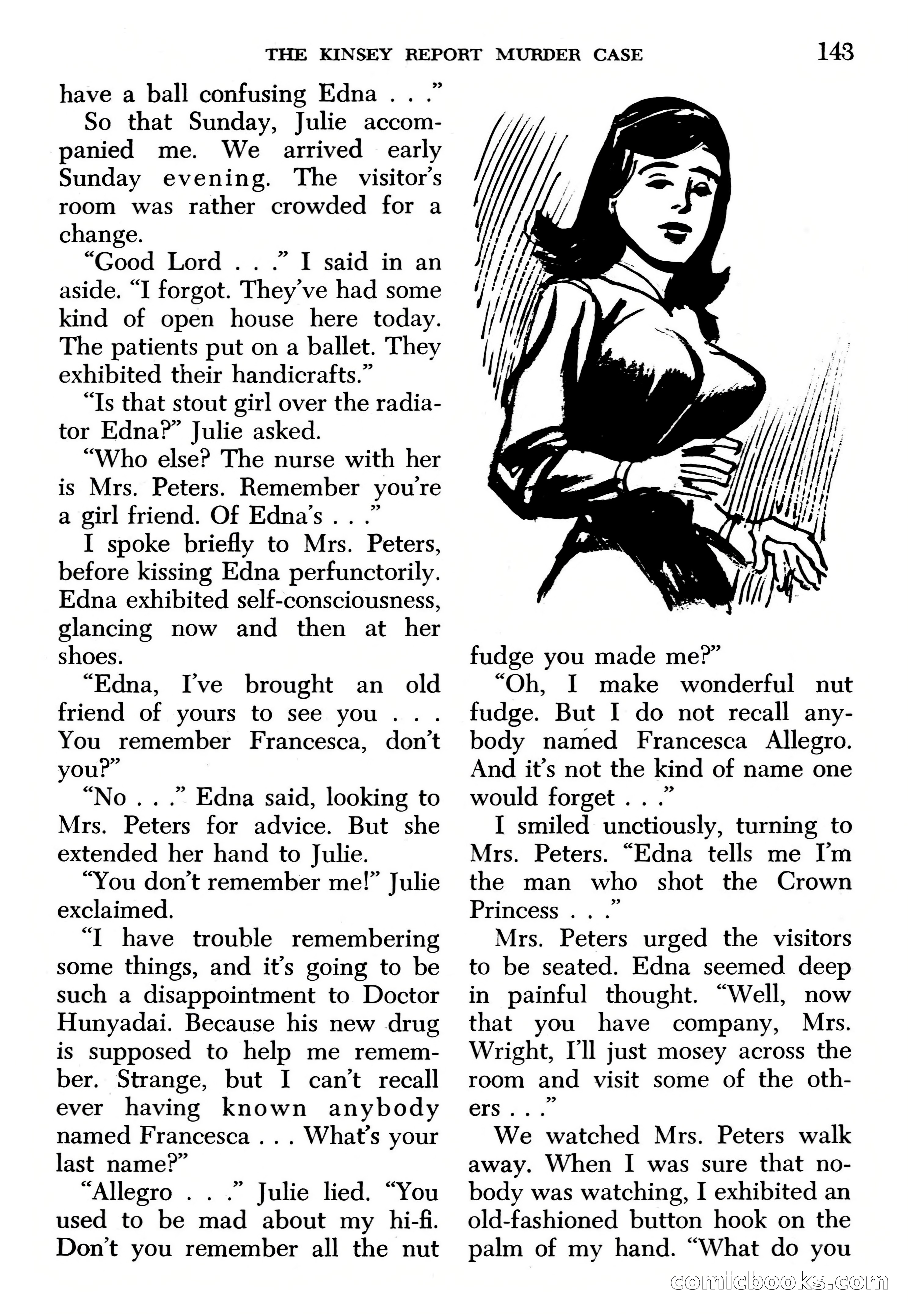 Edgar Wallace Mystery Magazine, March 1966 — page 143 of 164