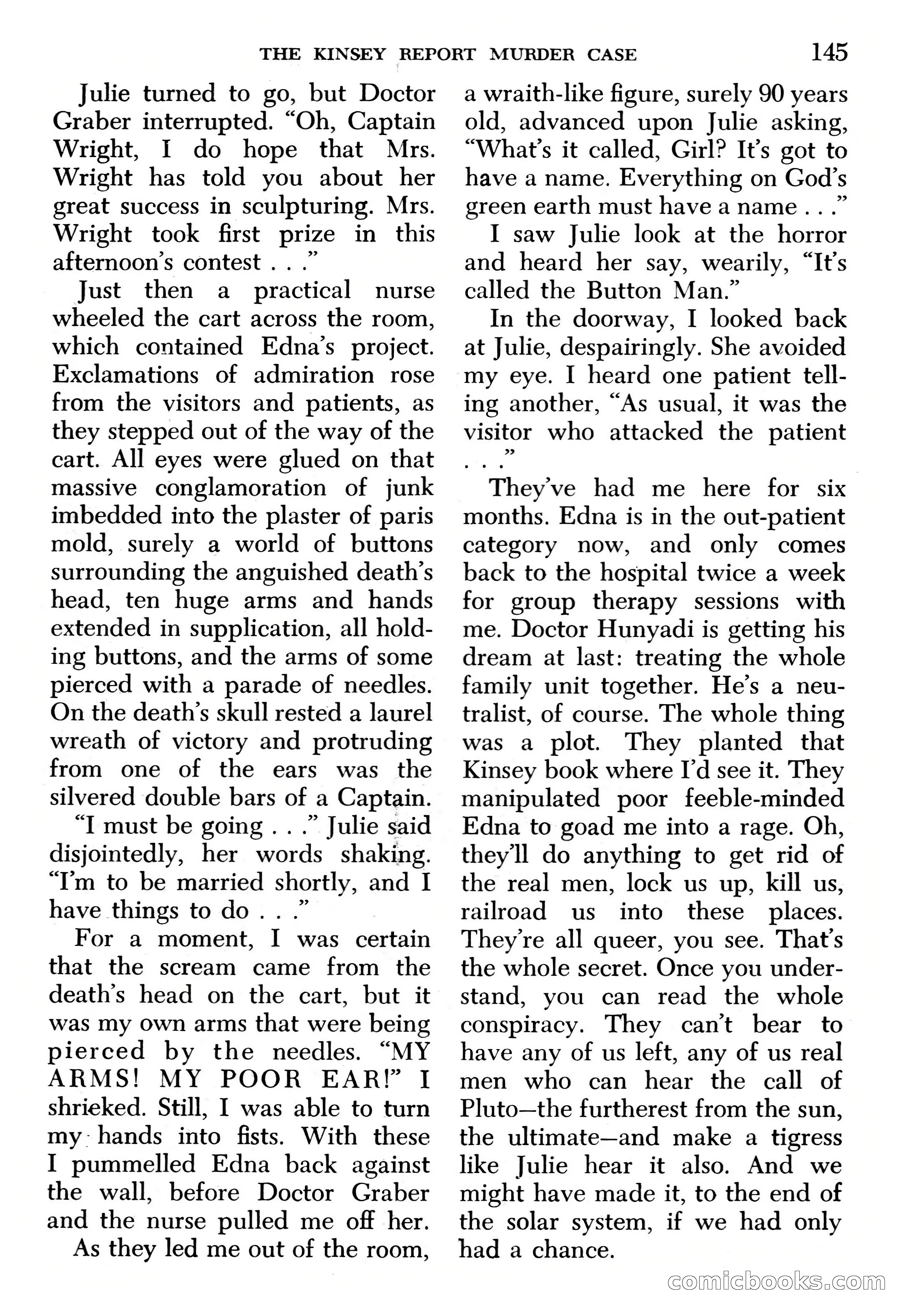 Edgar Wallace Mystery Magazine, March 1966 — page 145 of 164