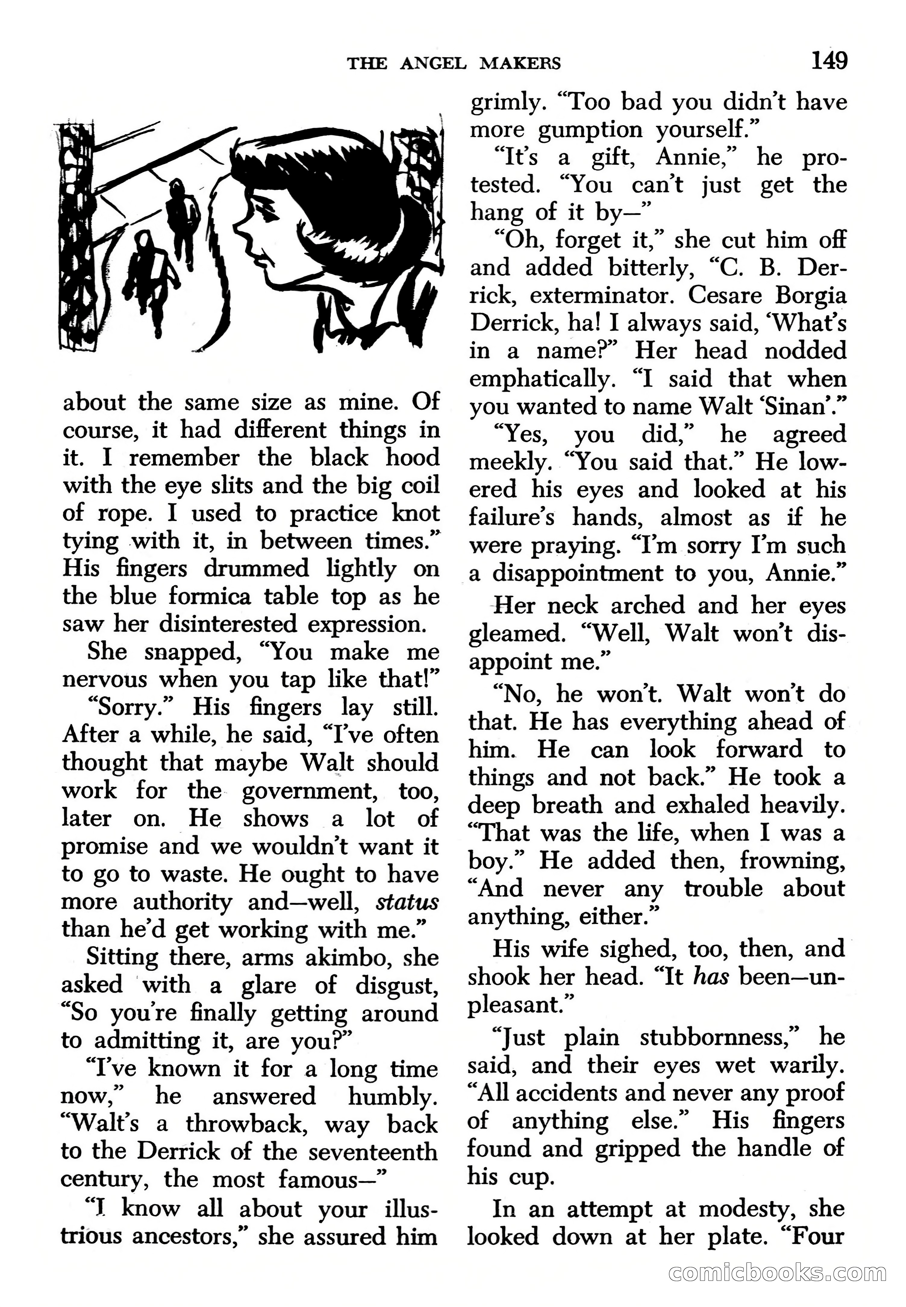 Edgar Wallace Mystery Magazine, March 1966 — page 149 of 164