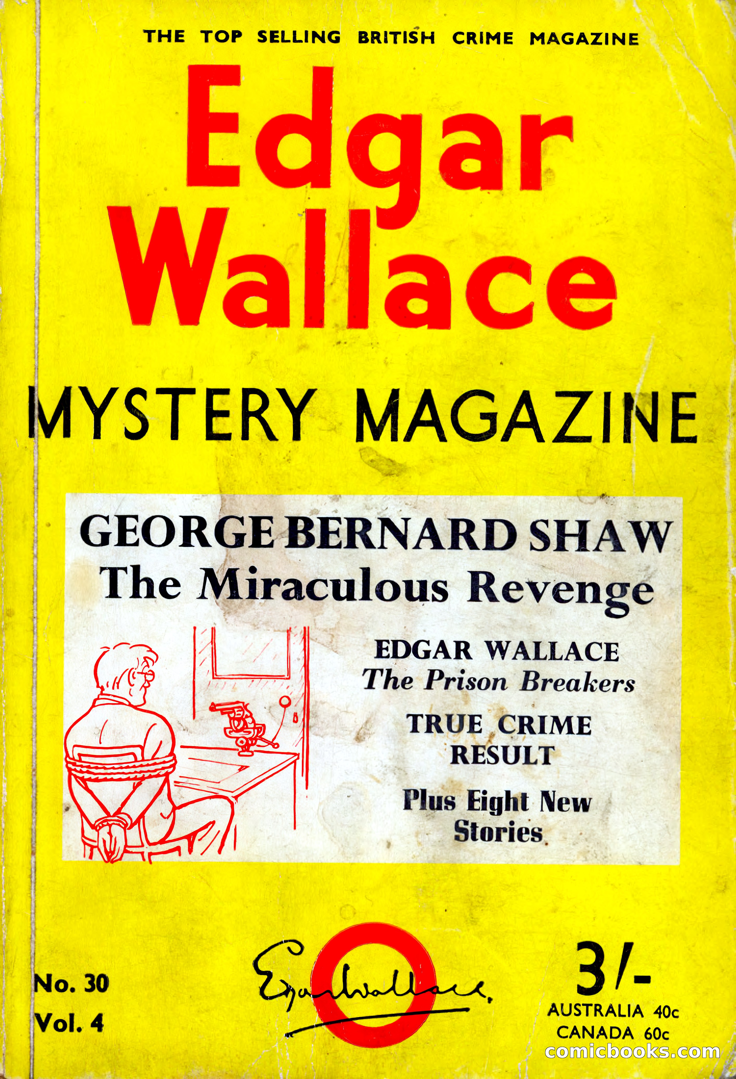 Edgar Wallace Mystery Magazine, Vol. 4, No. 30