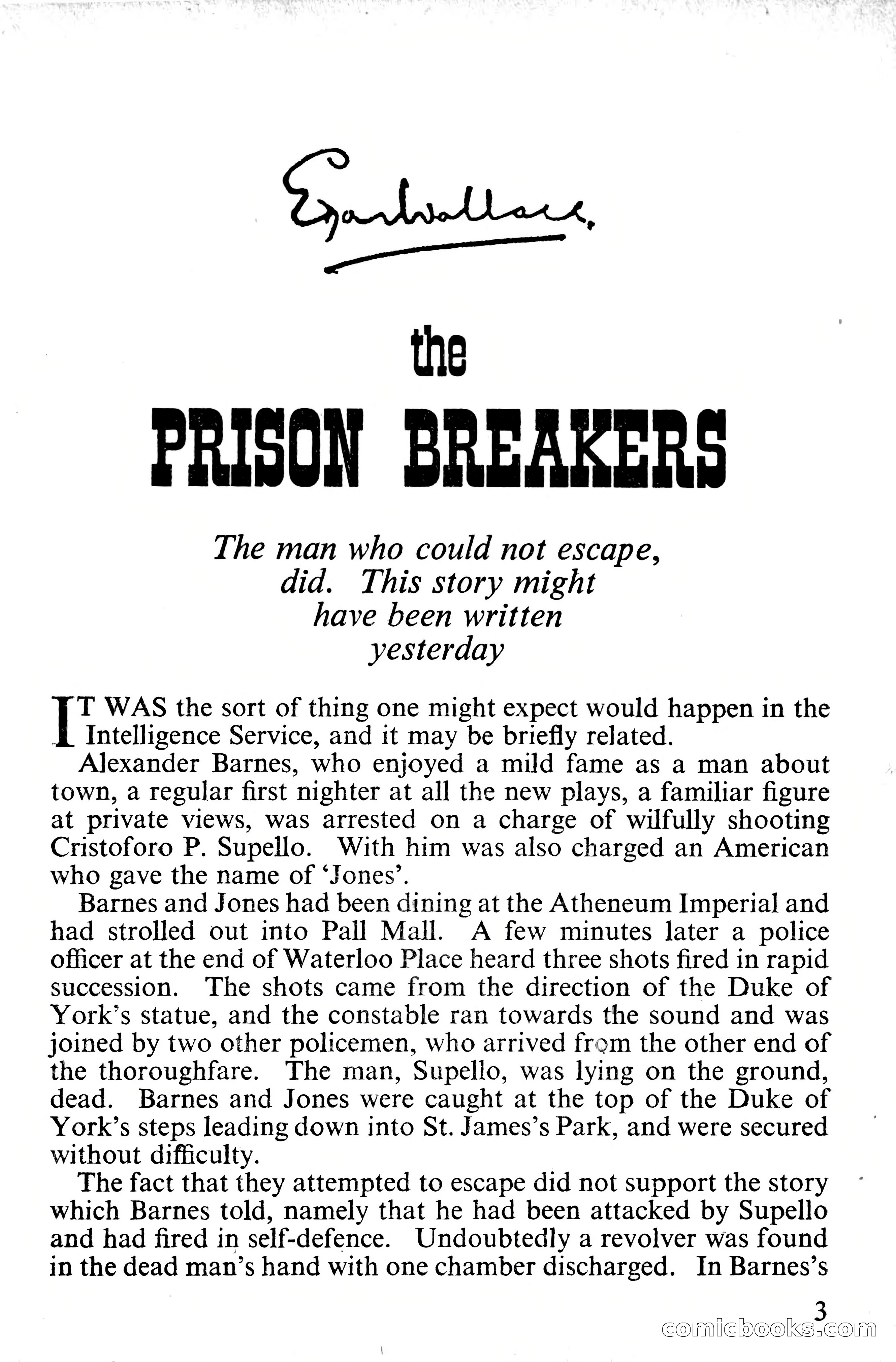 Edgar Wallace Mystery Magazine, Vol. 4, No. 30 — page 5 of 134