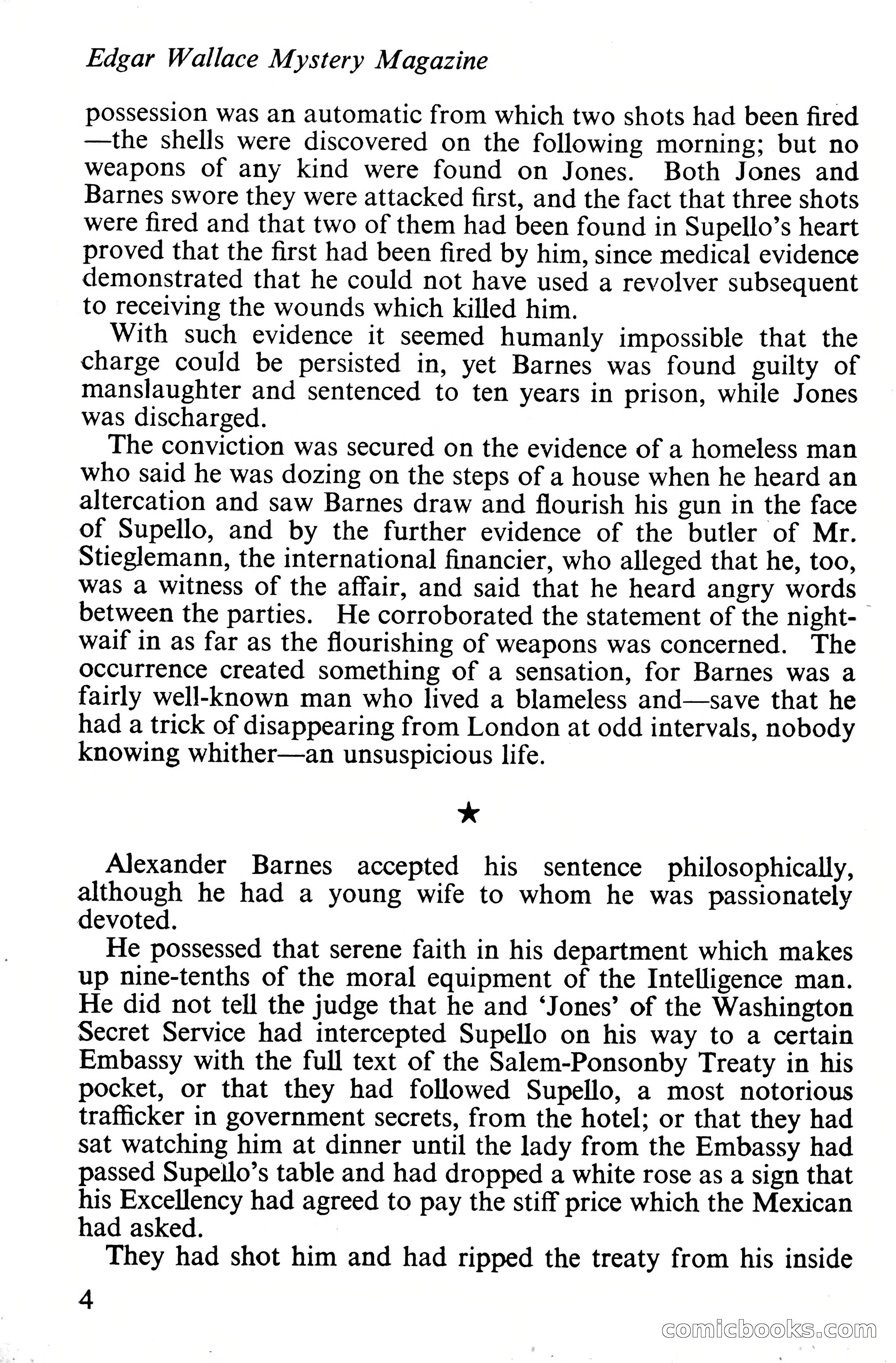 Edgar Wallace Mystery Magazine, Vol. 4, No. 30 — page 6 of 134