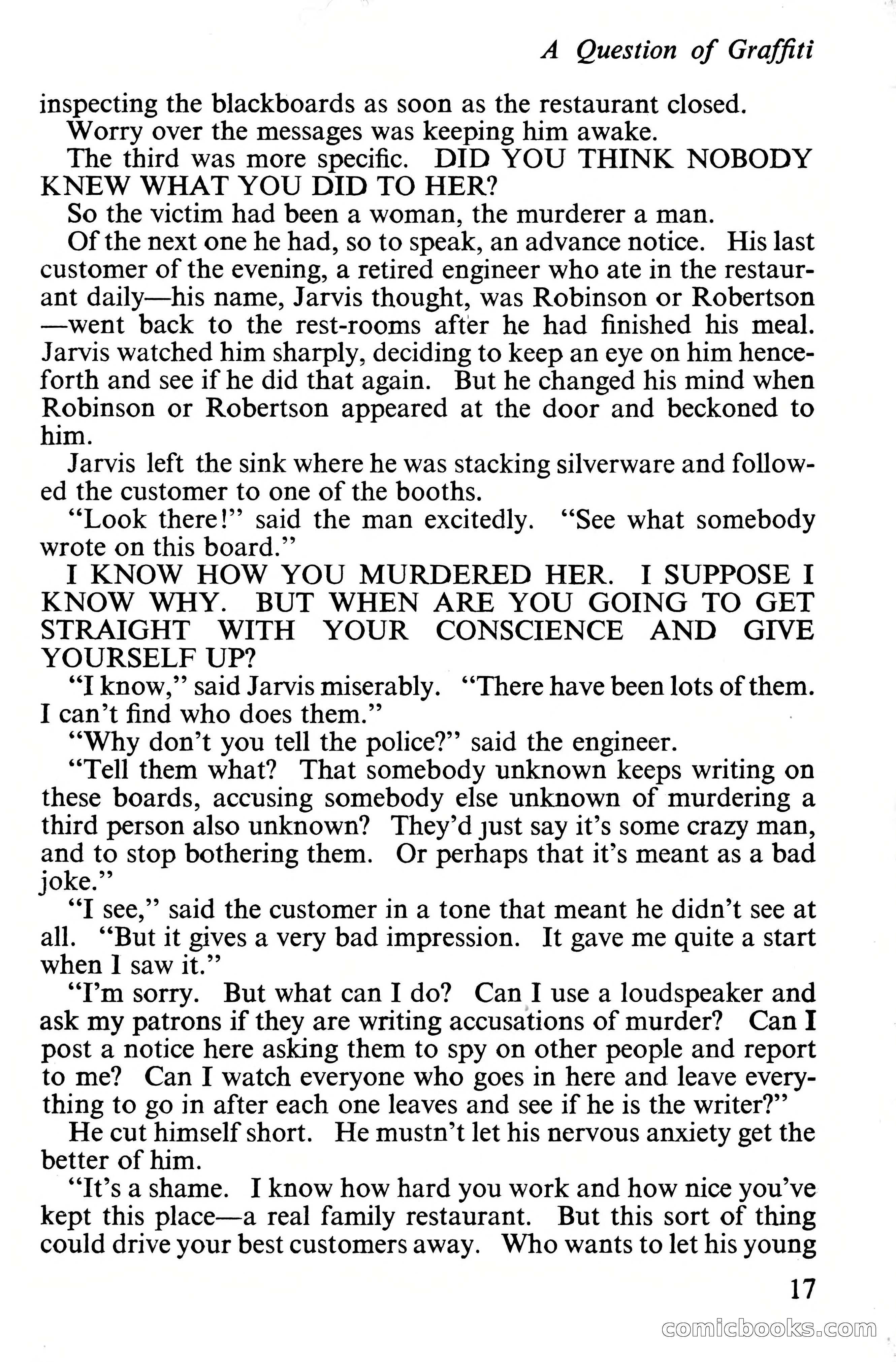 Edgar Wallace Mystery Magazine, Vol. 4, No. 30 — page 19 of 134