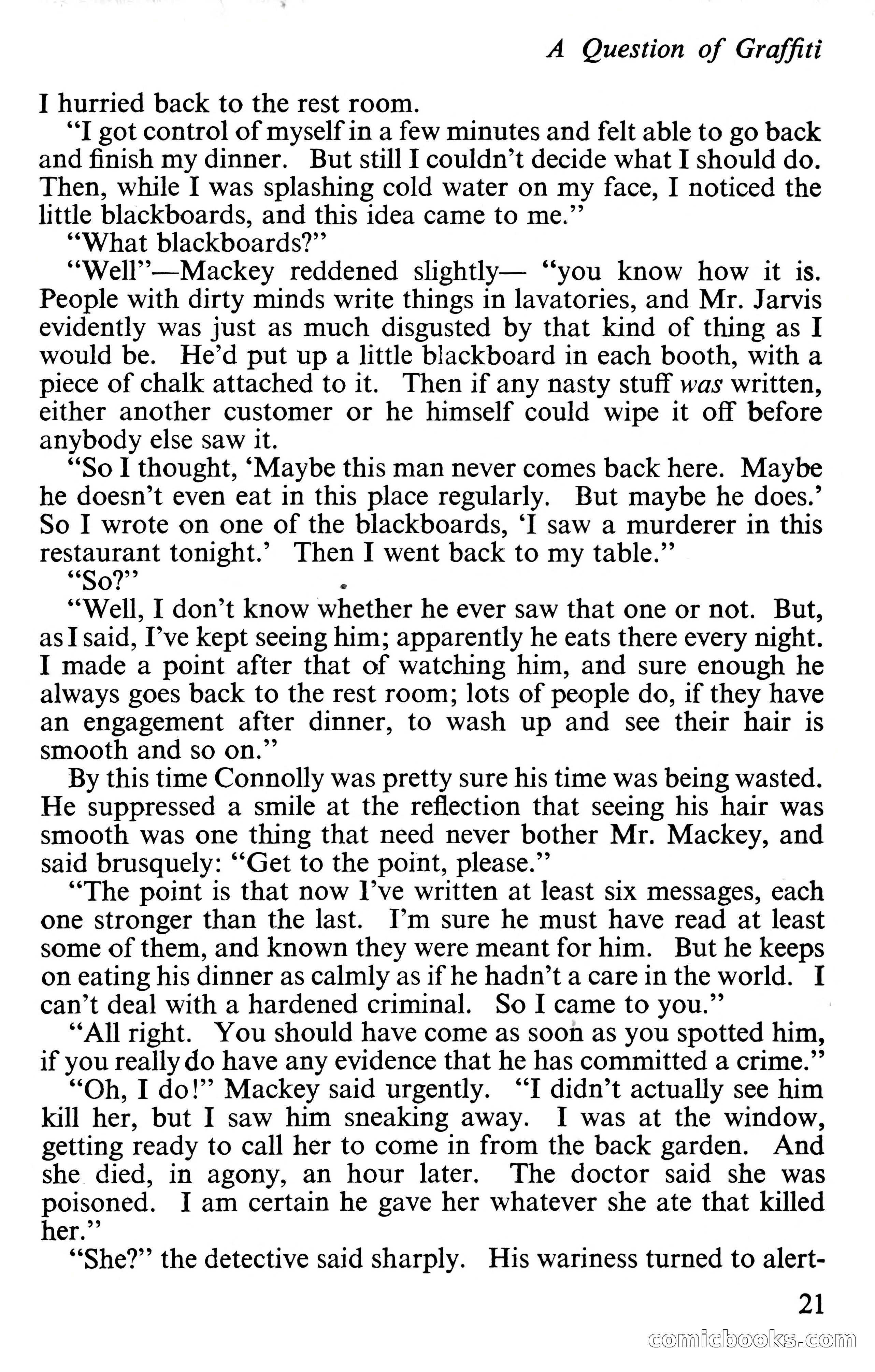 Edgar Wallace Mystery Magazine, Vol. 4, No. 30 — page 23 of 134