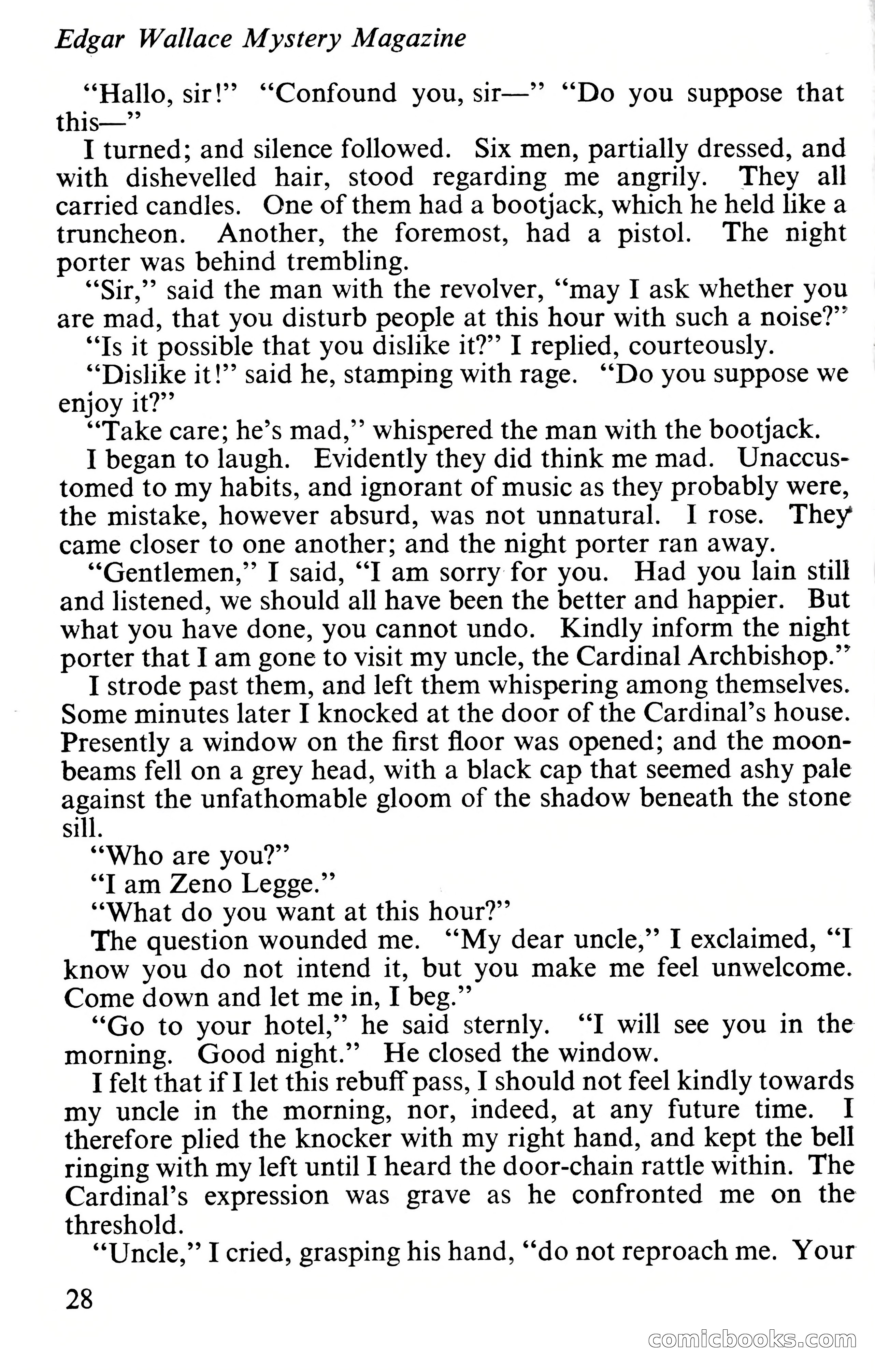 Edgar Wallace Mystery Magazine, Vol. 4, No. 30 — page 30 of 134