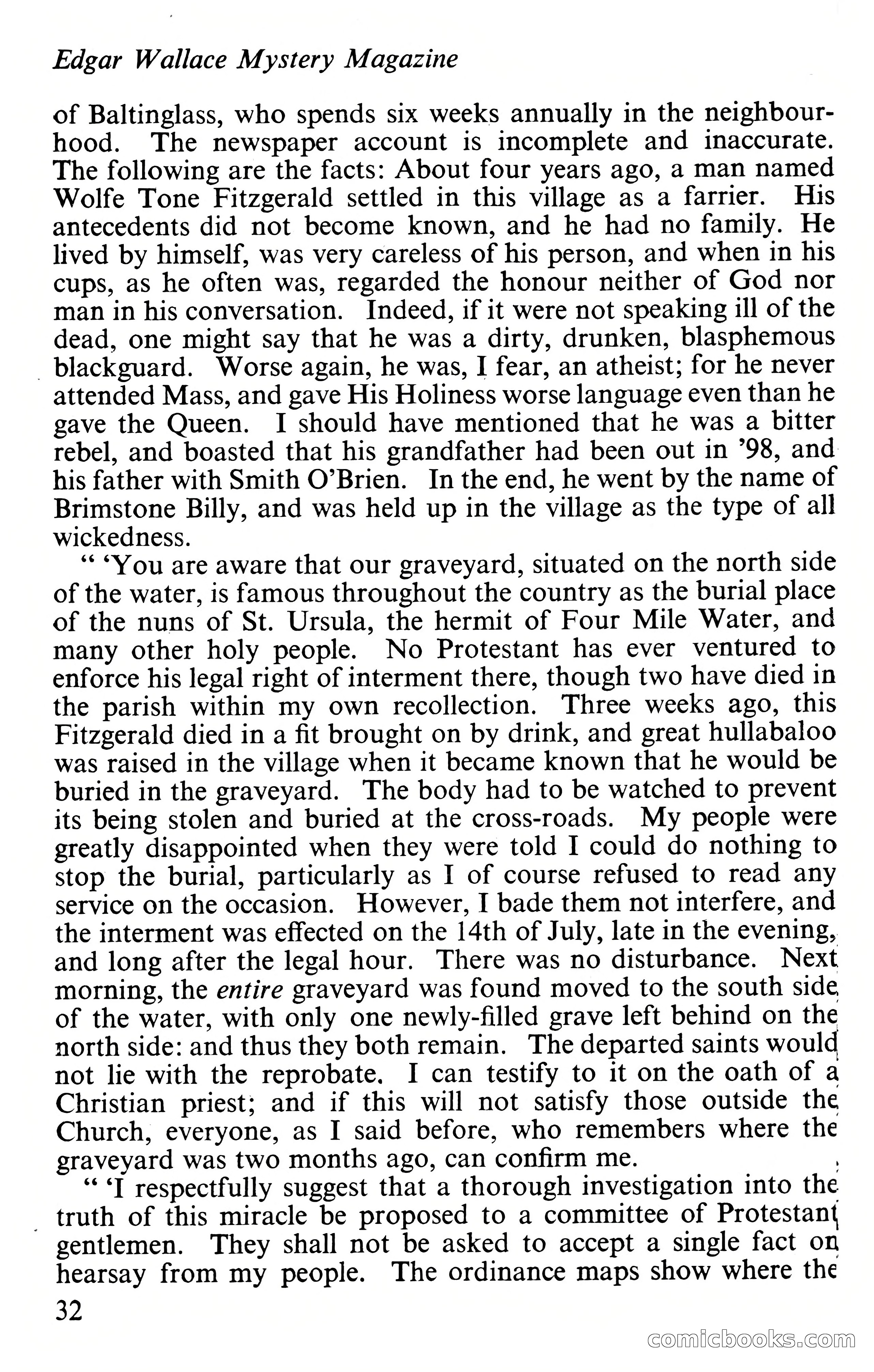 Edgar Wallace Mystery Magazine, Vol. 4, No. 30 — page 34 of 134
