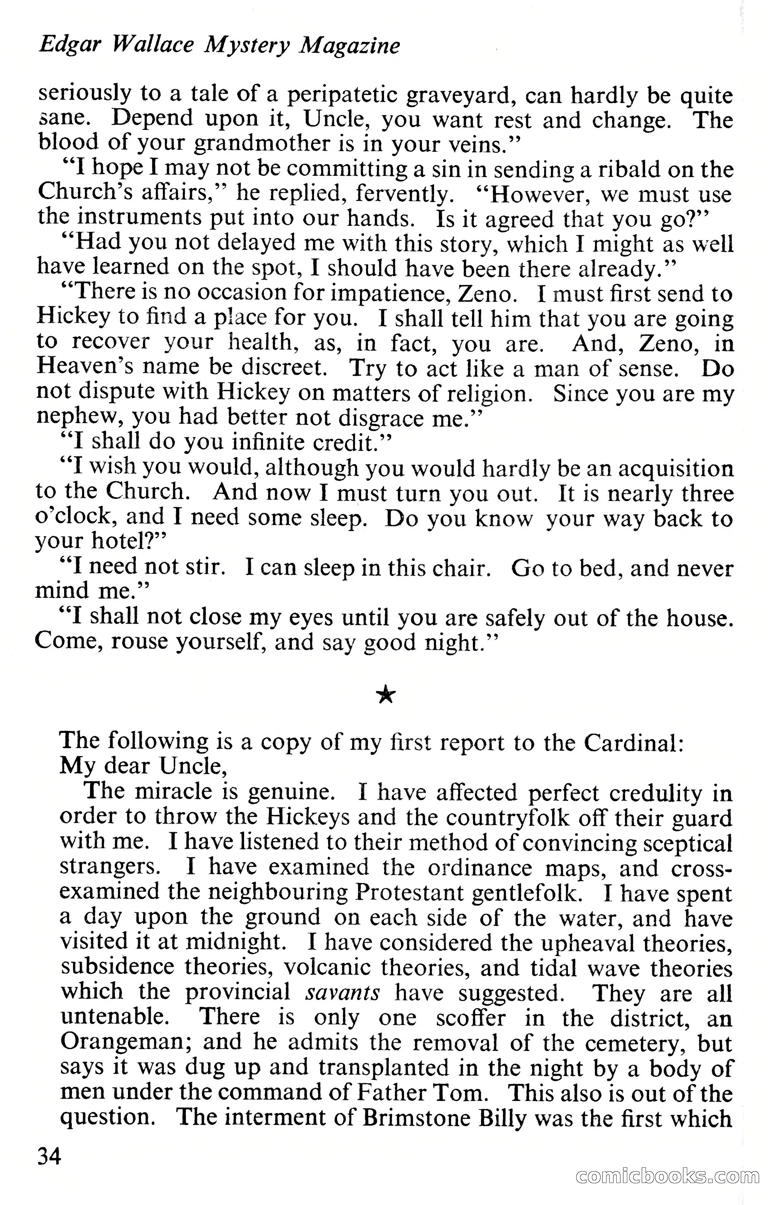 Edgar Wallace Mystery Magazine, Vol. 4, No. 30 — page 36 of 134