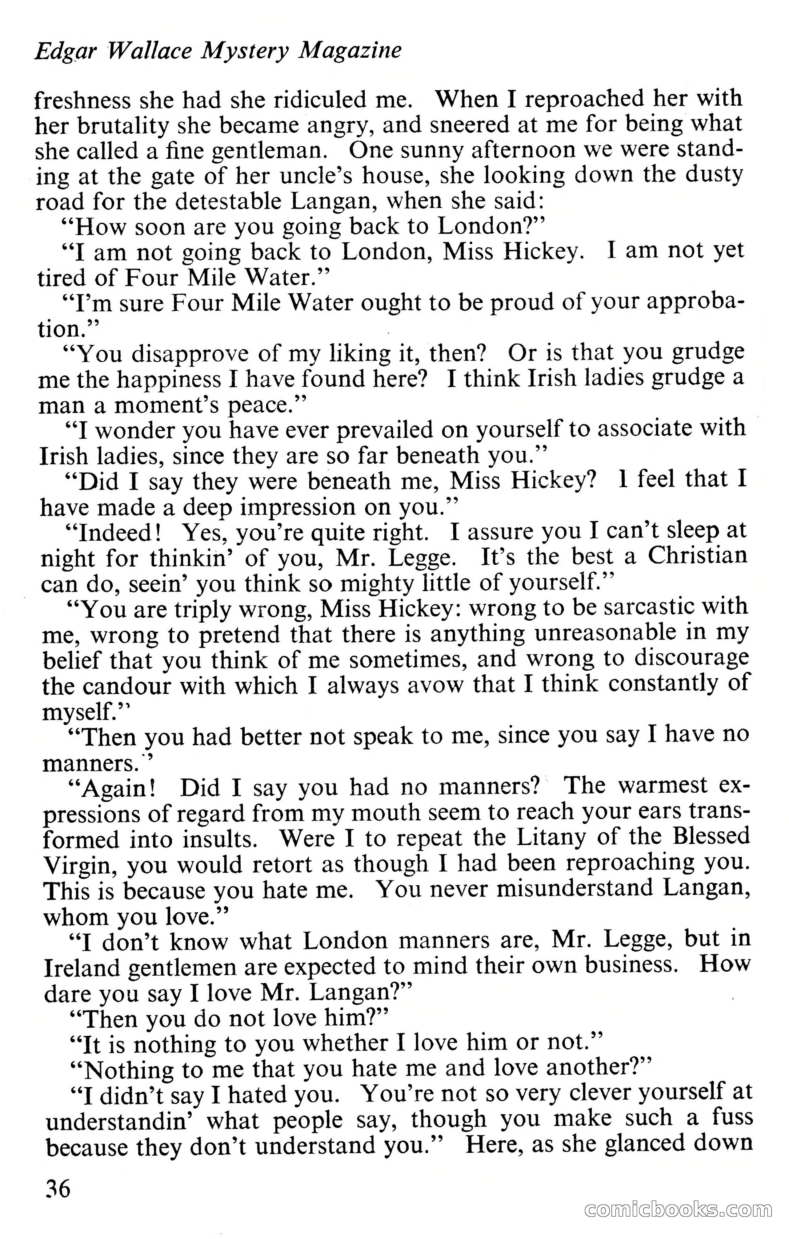 Edgar Wallace Mystery Magazine, Vol. 4, No. 30 — page 38 of 134