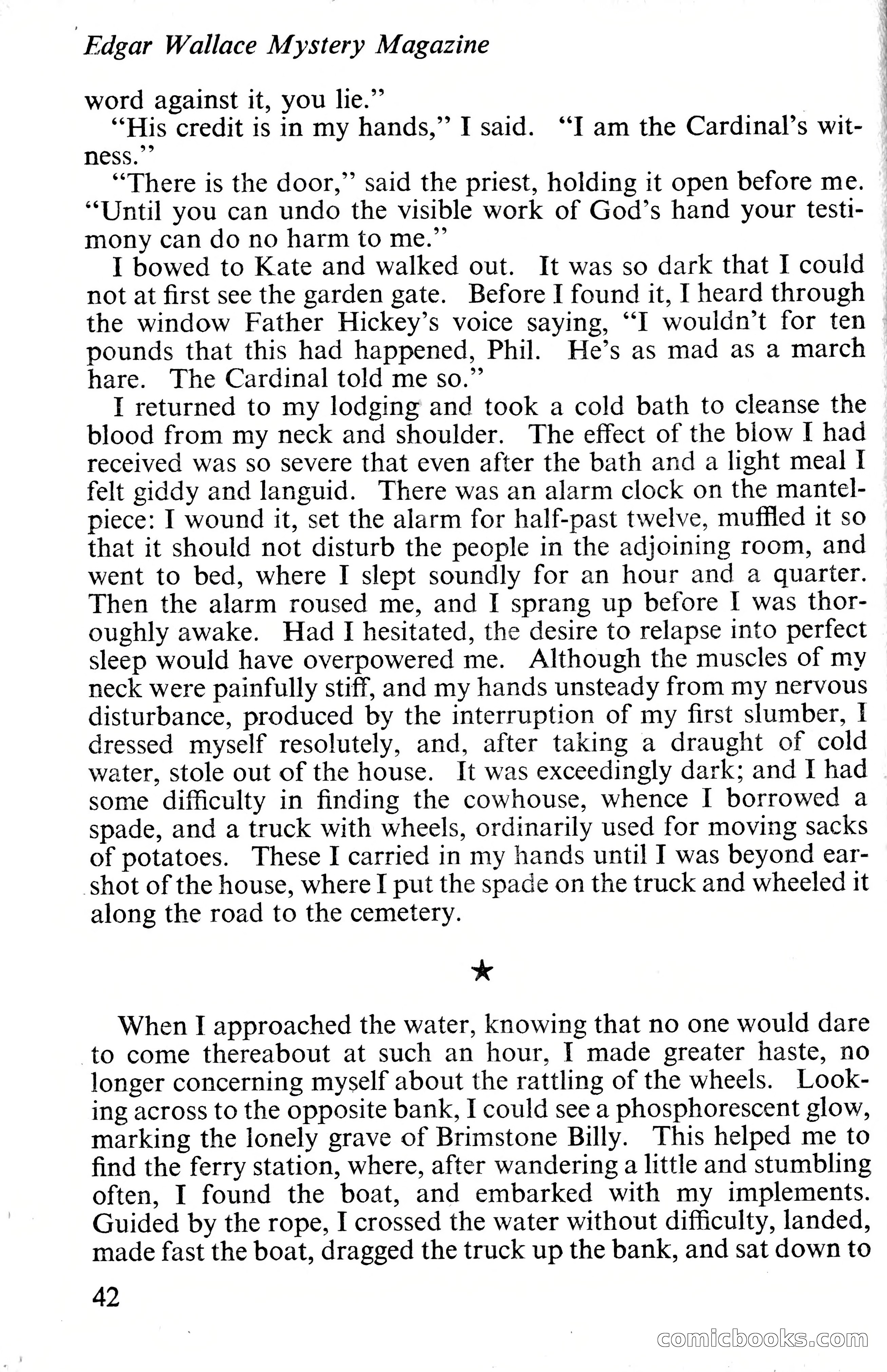 Edgar Wallace Mystery Magazine, Vol. 4, No. 30 — page 44 of 134