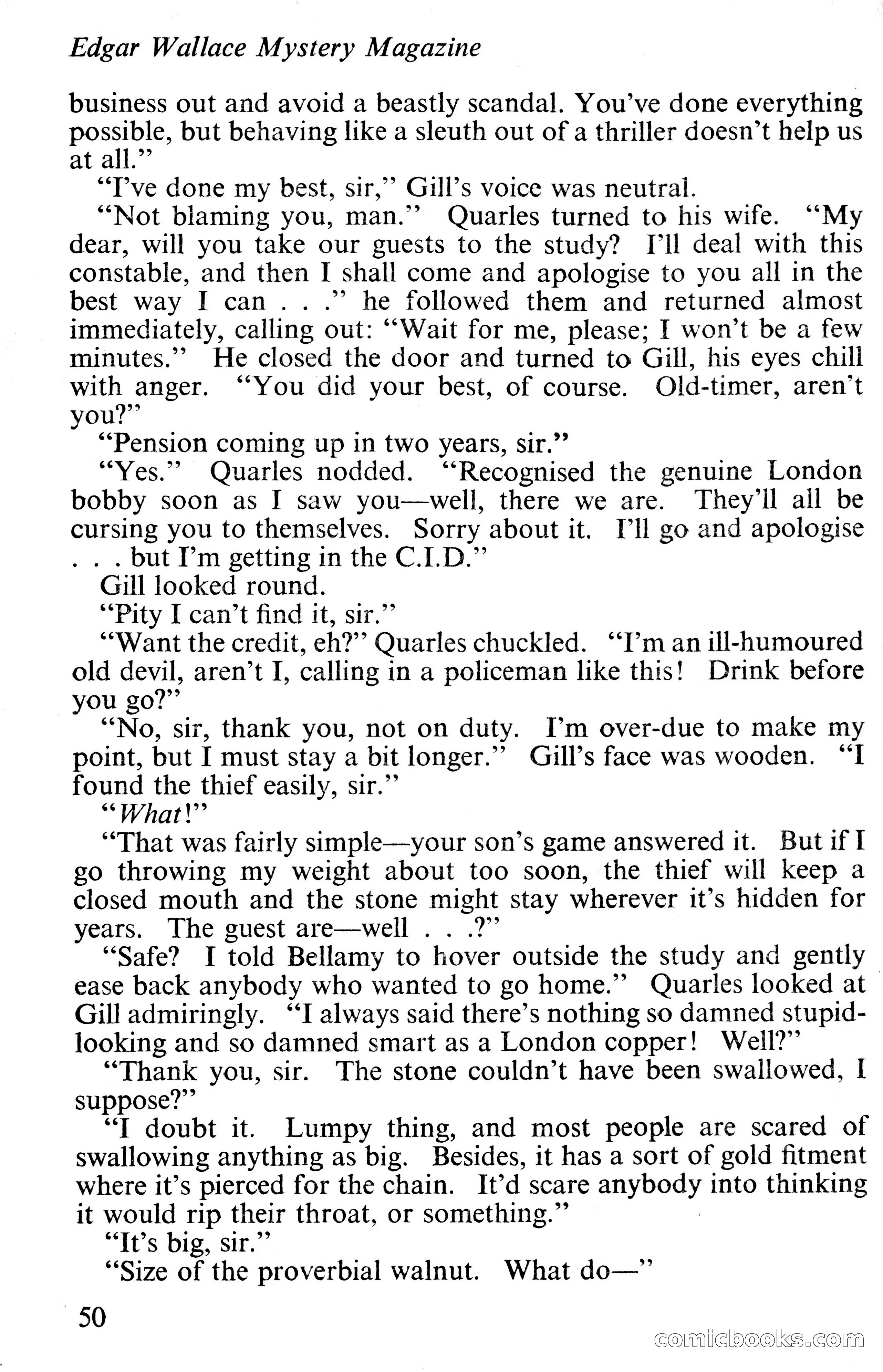Edgar Wallace Mystery Magazine, Vol. 4, No. 30 — page 52 of 134