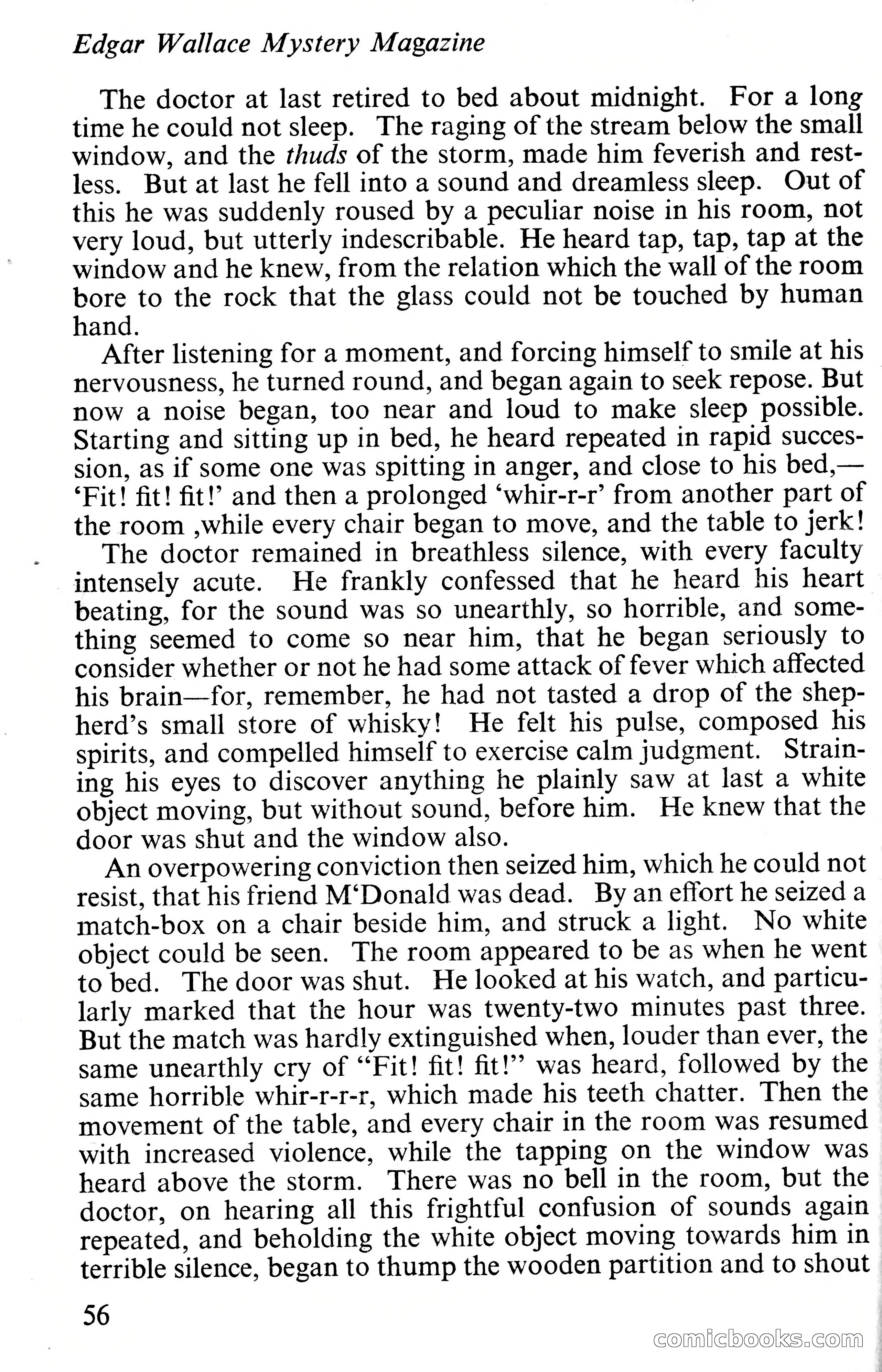 Edgar Wallace Mystery Magazine, Vol. 4, No. 30 — page 58 of 134