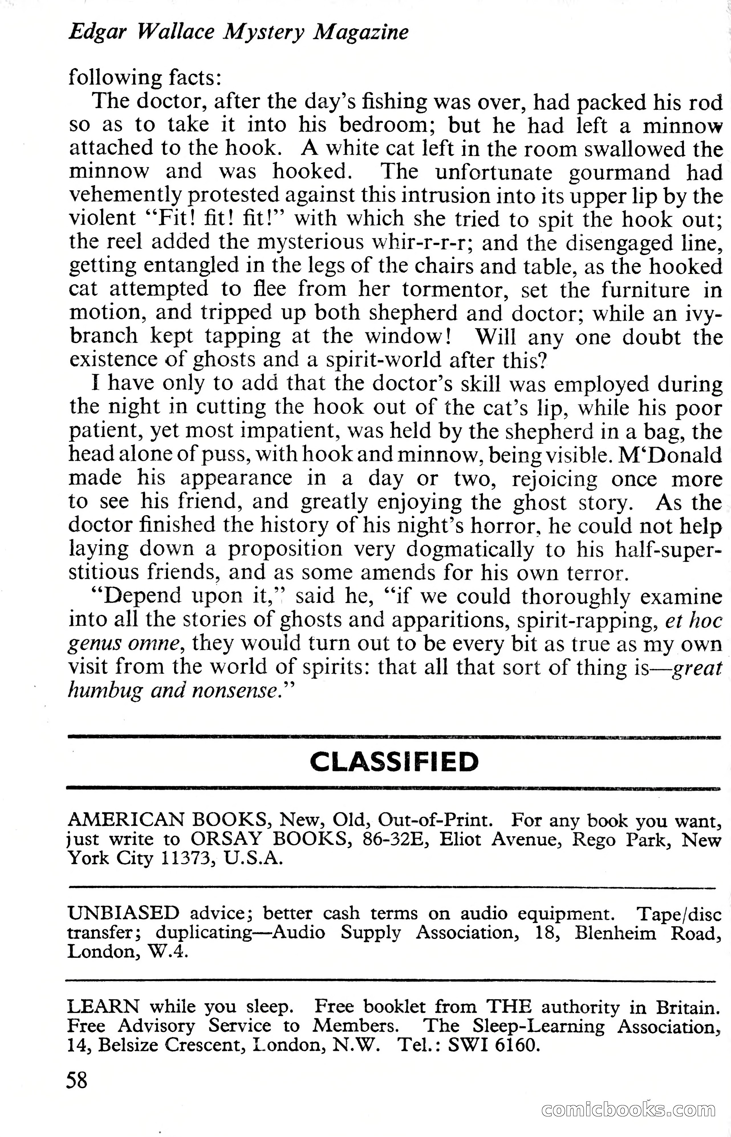 Edgar Wallace Mystery Magazine, Vol. 4, No. 30 — page 60 of 134