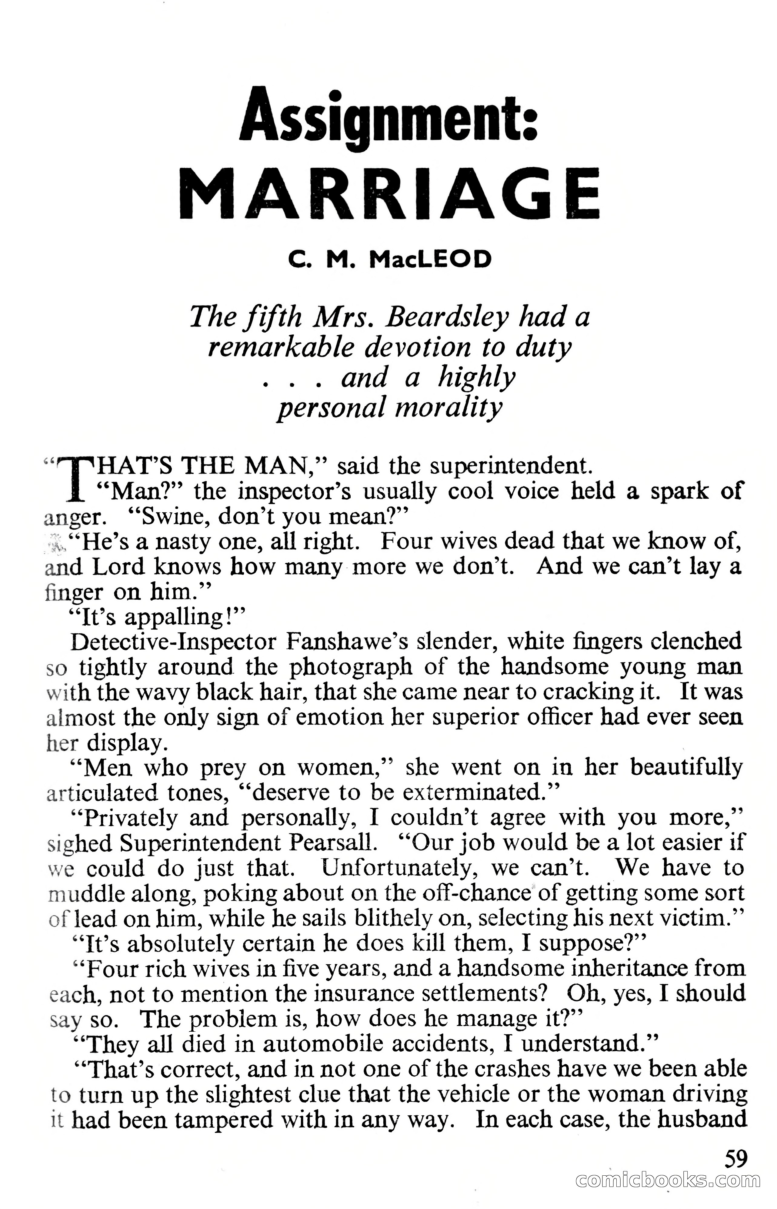 Edgar Wallace Mystery Magazine, Vol. 4, No. 30 — page 61 of 134