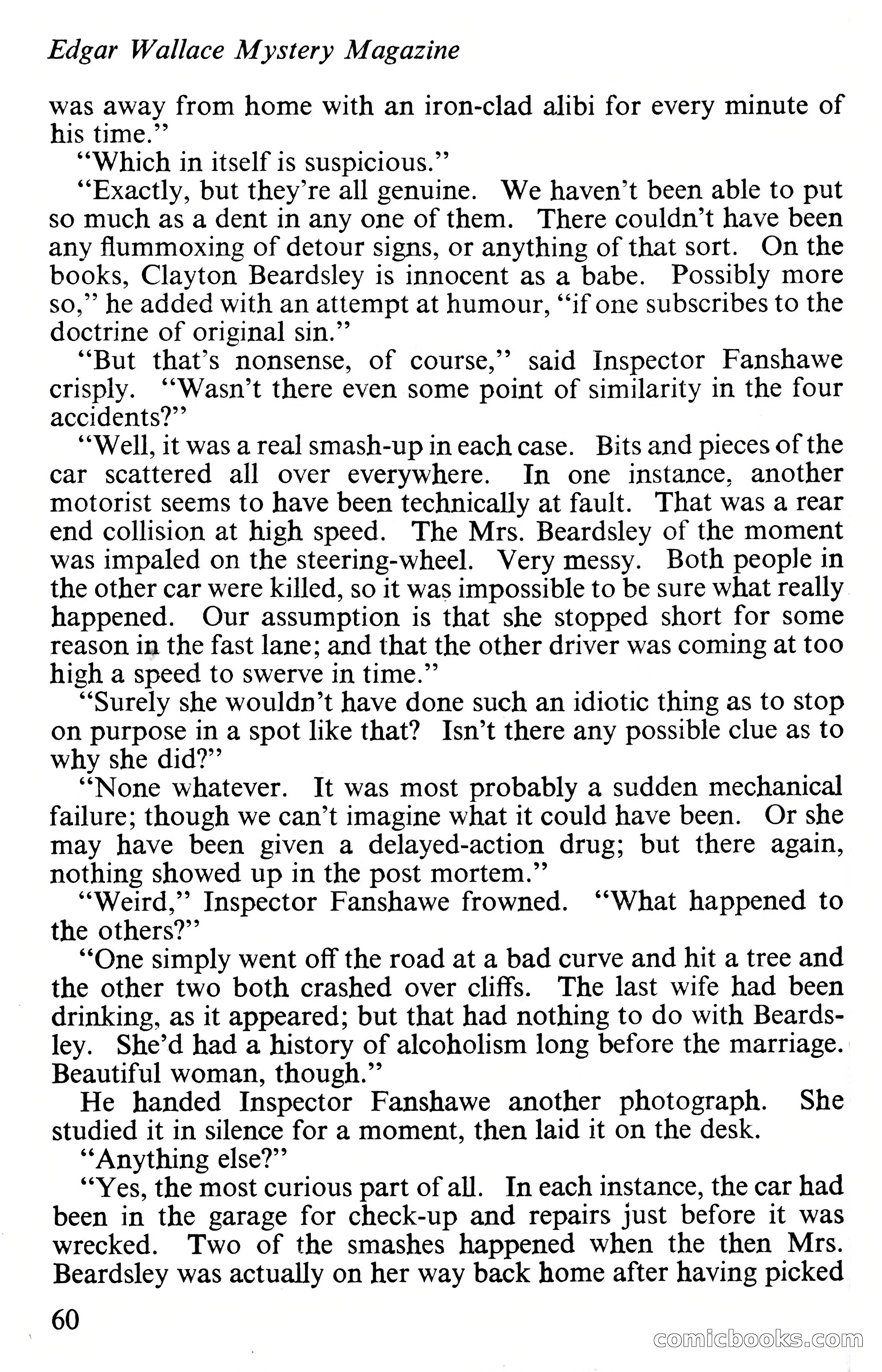 Edgar Wallace Mystery Magazine, Vol. 4, No. 30 — page 62 of 134