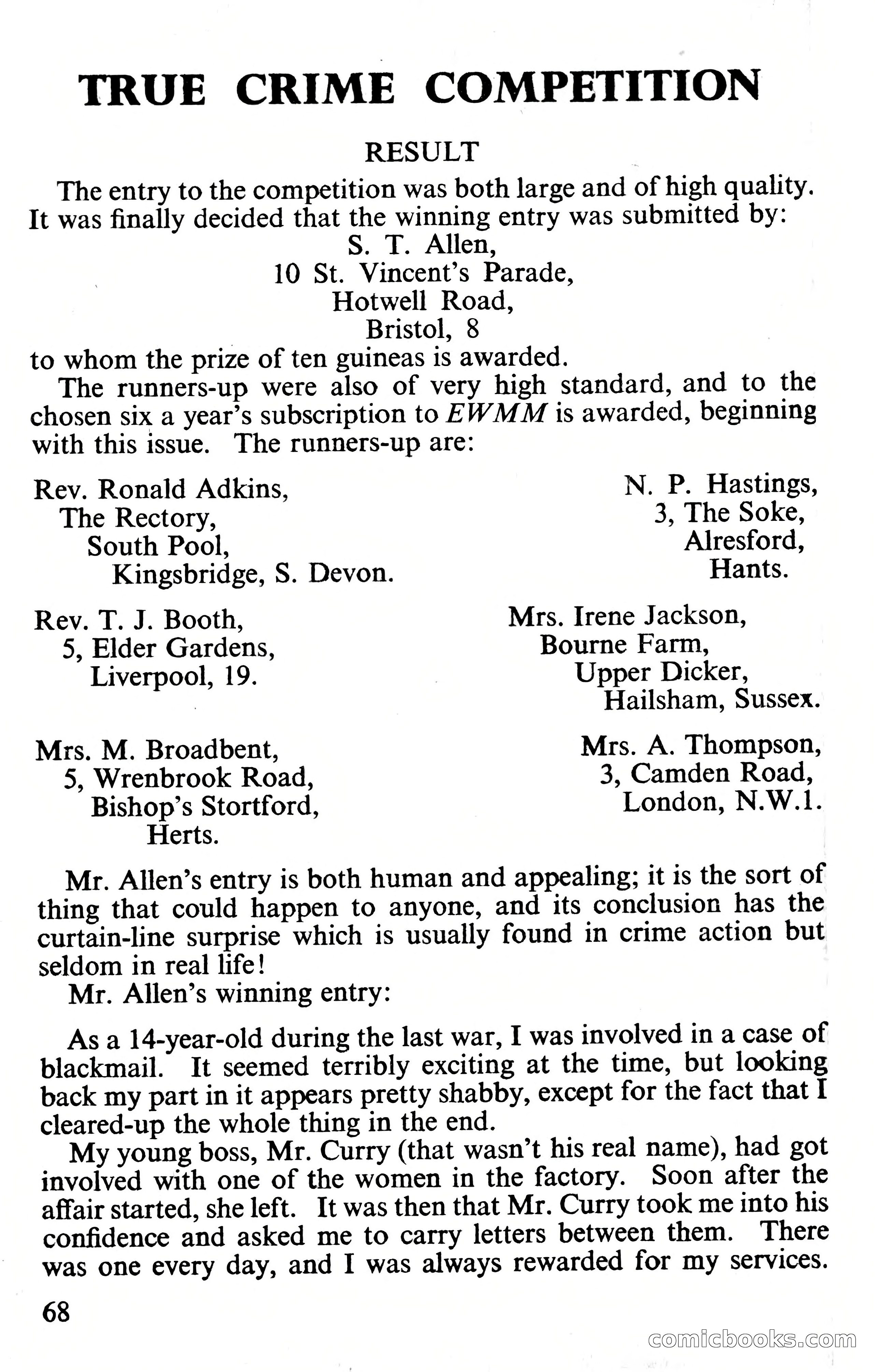 Edgar Wallace Mystery Magazine, Vol. 4, No. 30 — page 70 of 134