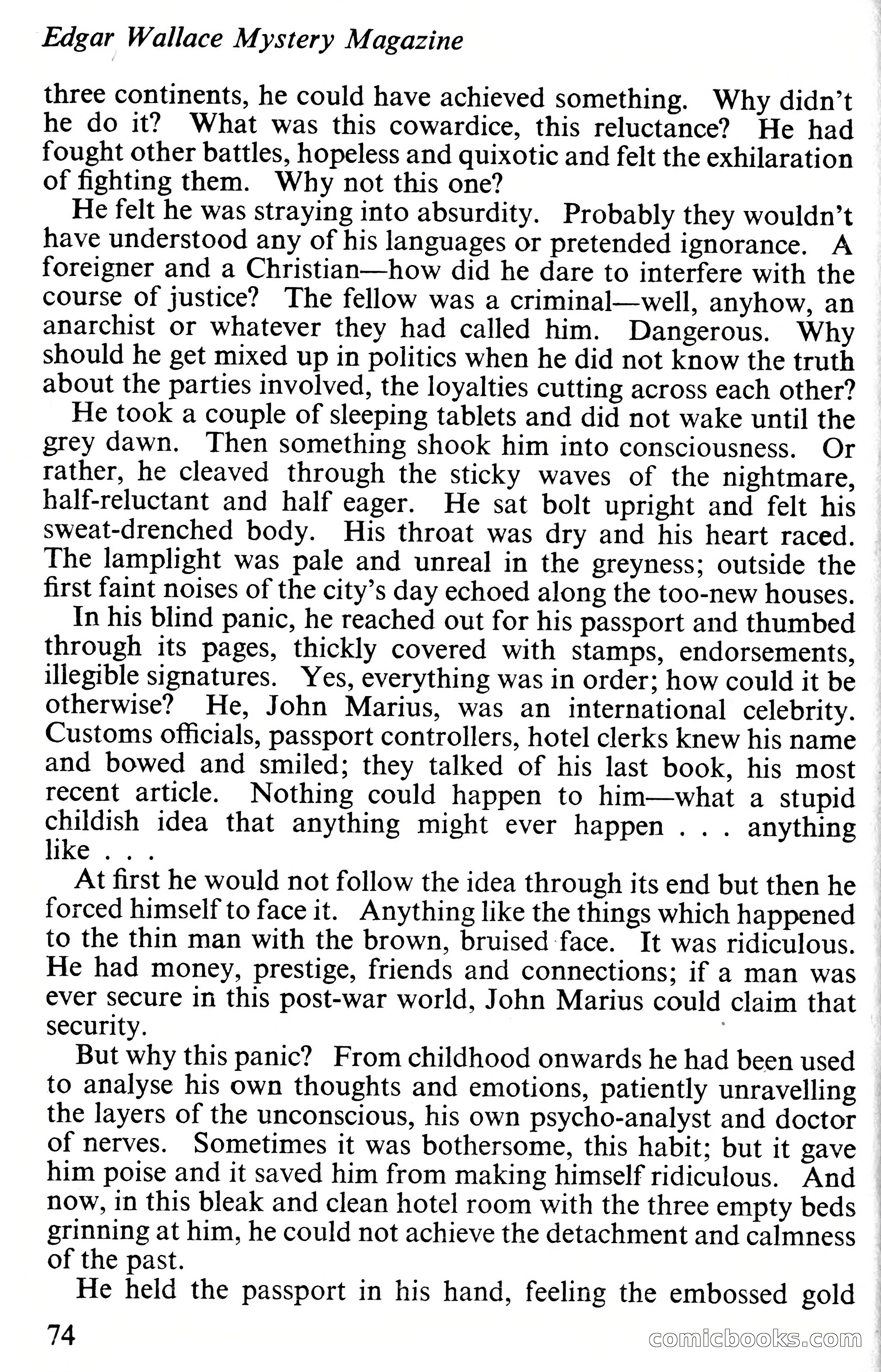 Edgar Wallace Mystery Magazine, Vol. 4, No. 30 — page 76 of 134