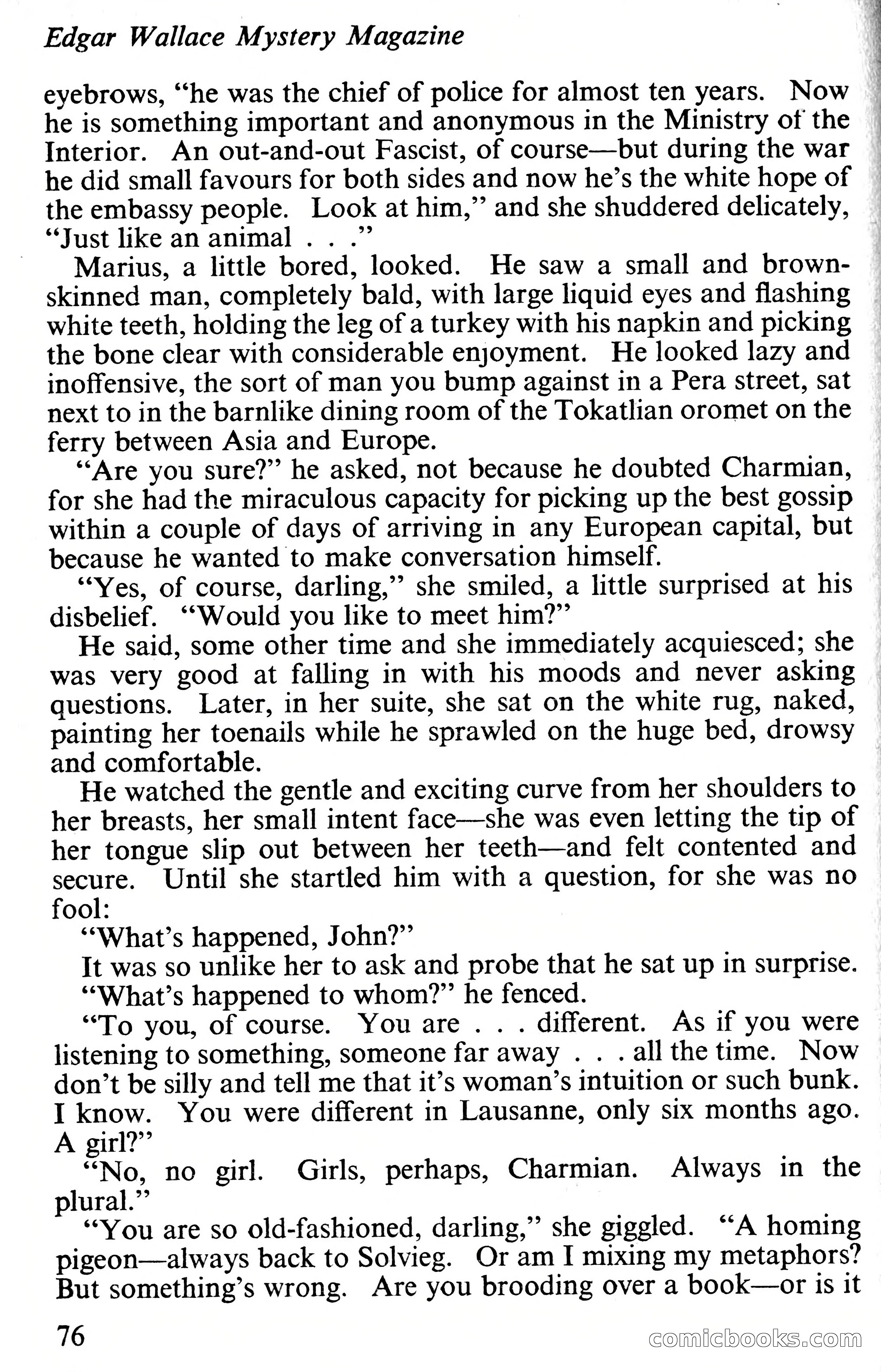 Edgar Wallace Mystery Magazine, Vol. 4, No. 30 — page 78 of 134