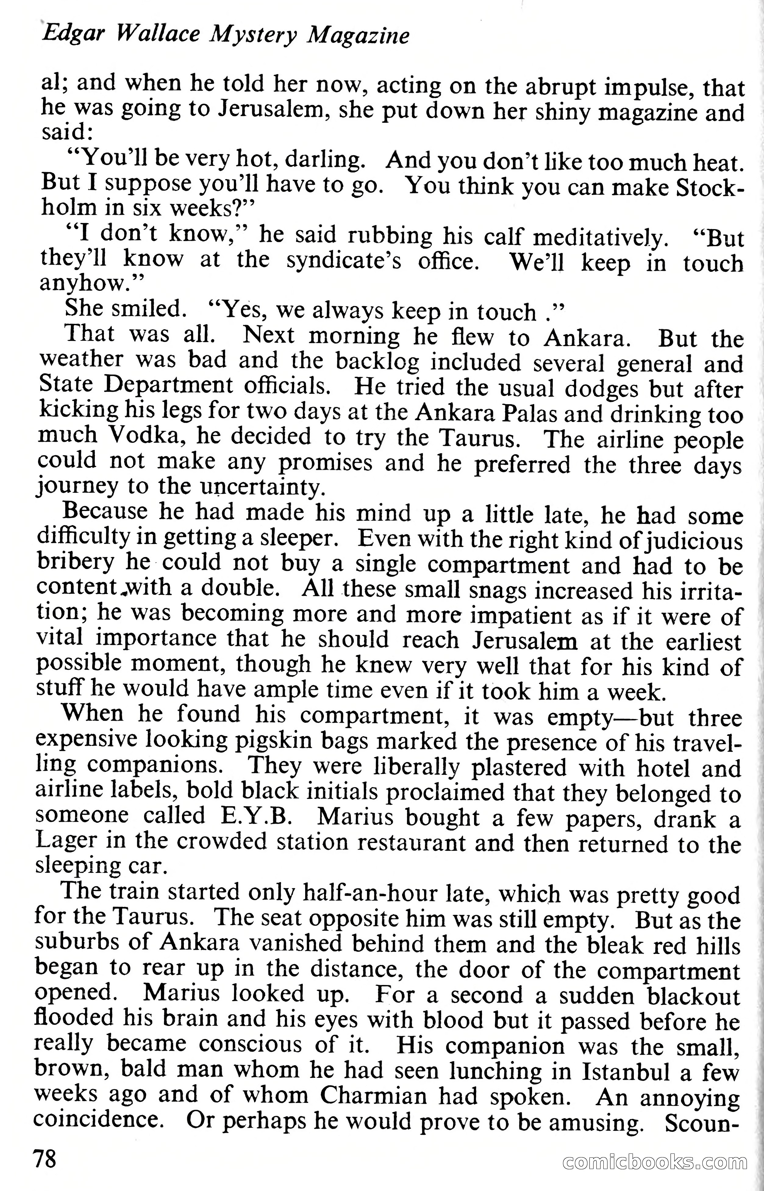 Edgar Wallace Mystery Magazine, Vol. 4, No. 30 — page 80 of 134