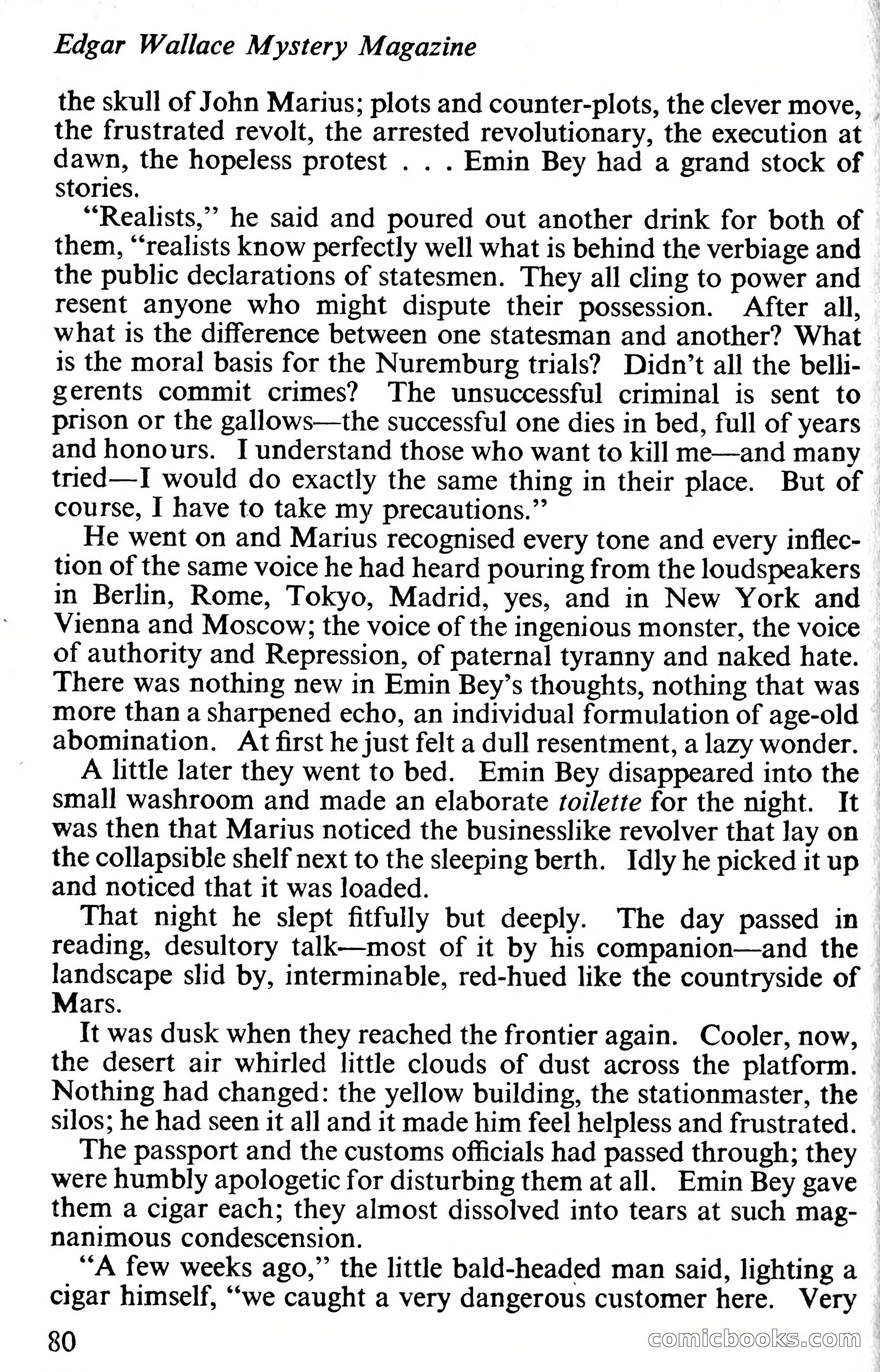 Edgar Wallace Mystery Magazine, Vol. 4, No. 30 — page 82 of 134