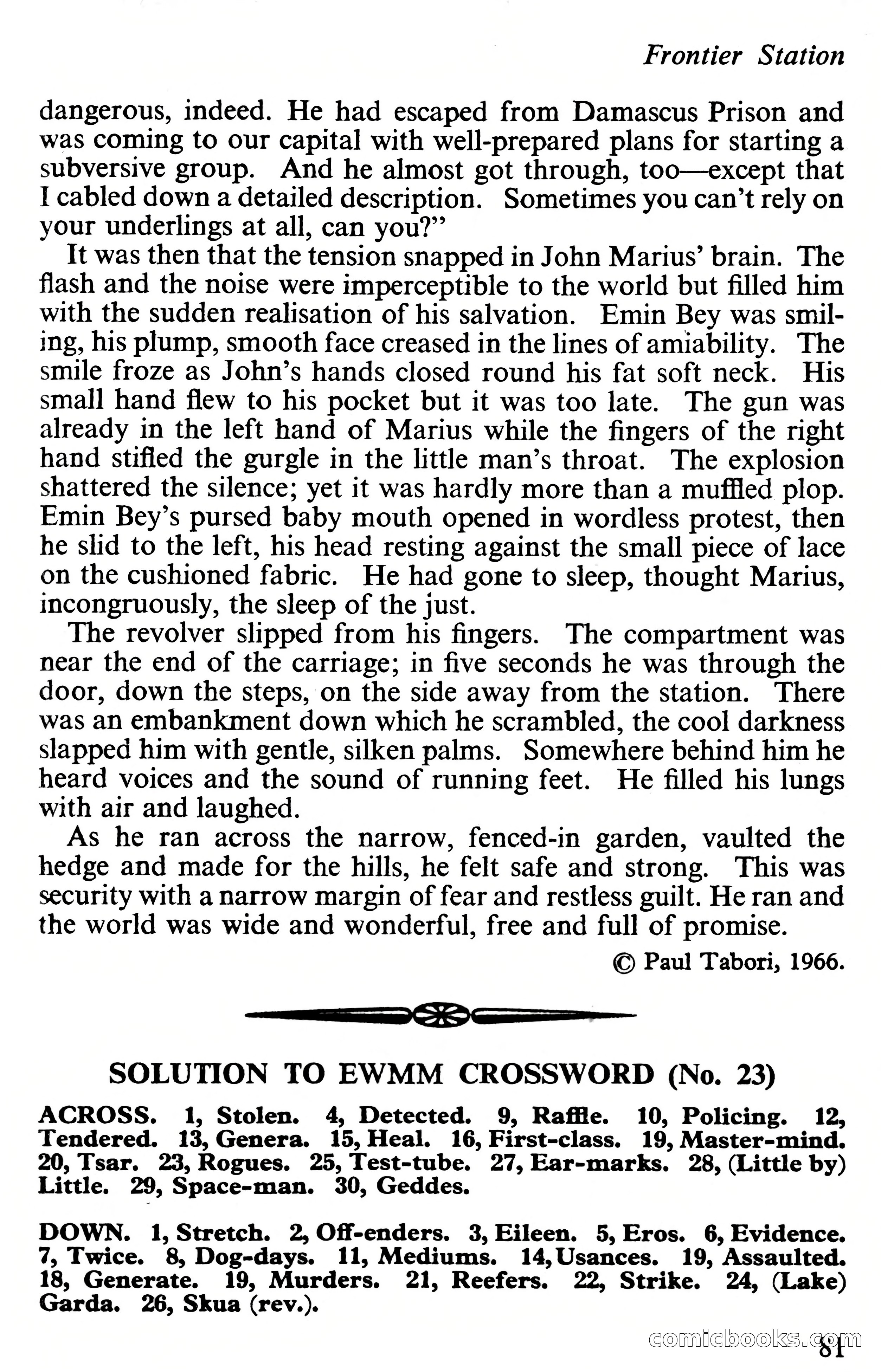 Edgar Wallace Mystery Magazine, Vol. 4, No. 30 — page 83 of 134