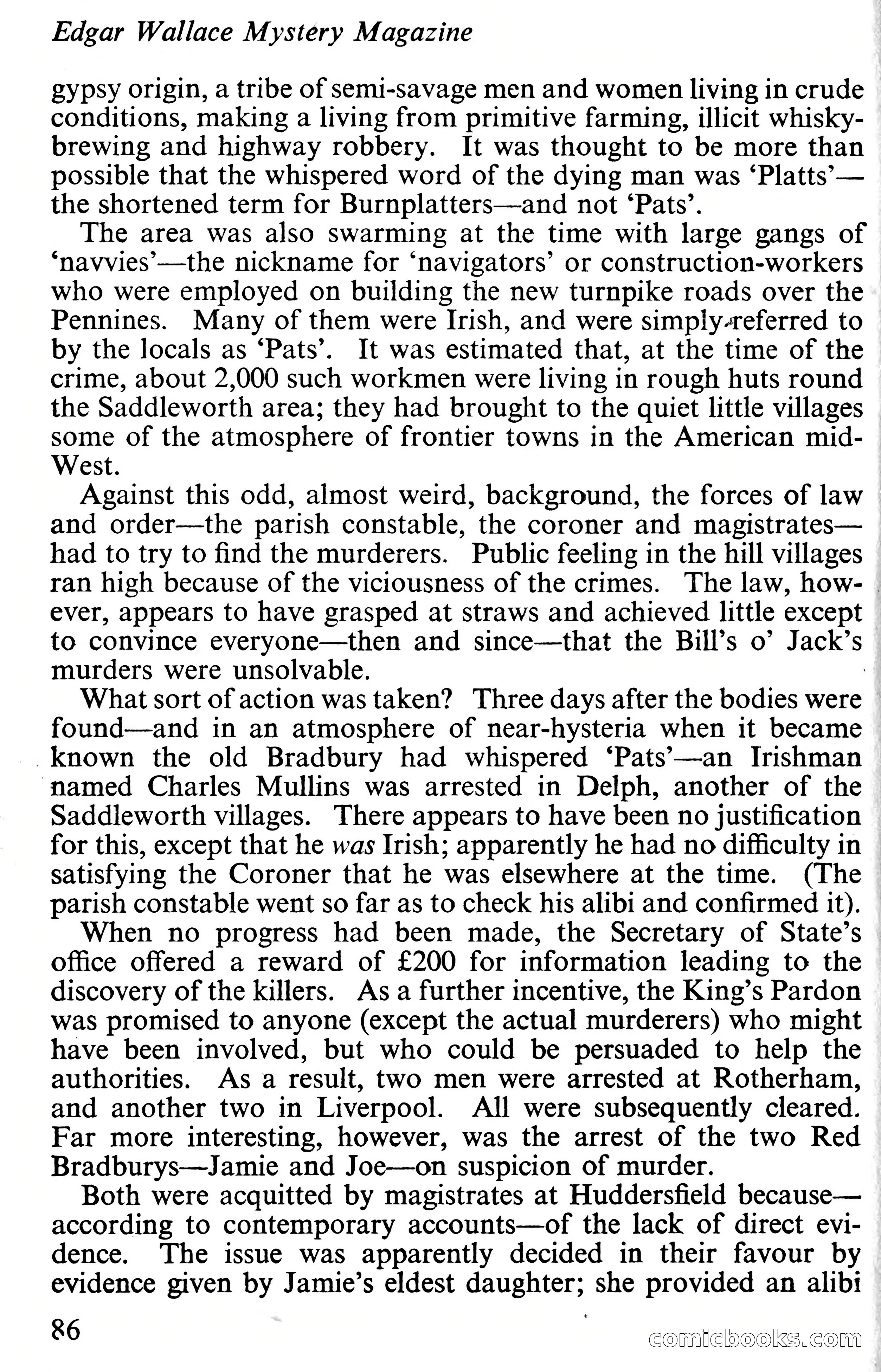 Edgar Wallace Mystery Magazine, Vol. 4, No. 30 — page 88 of 134