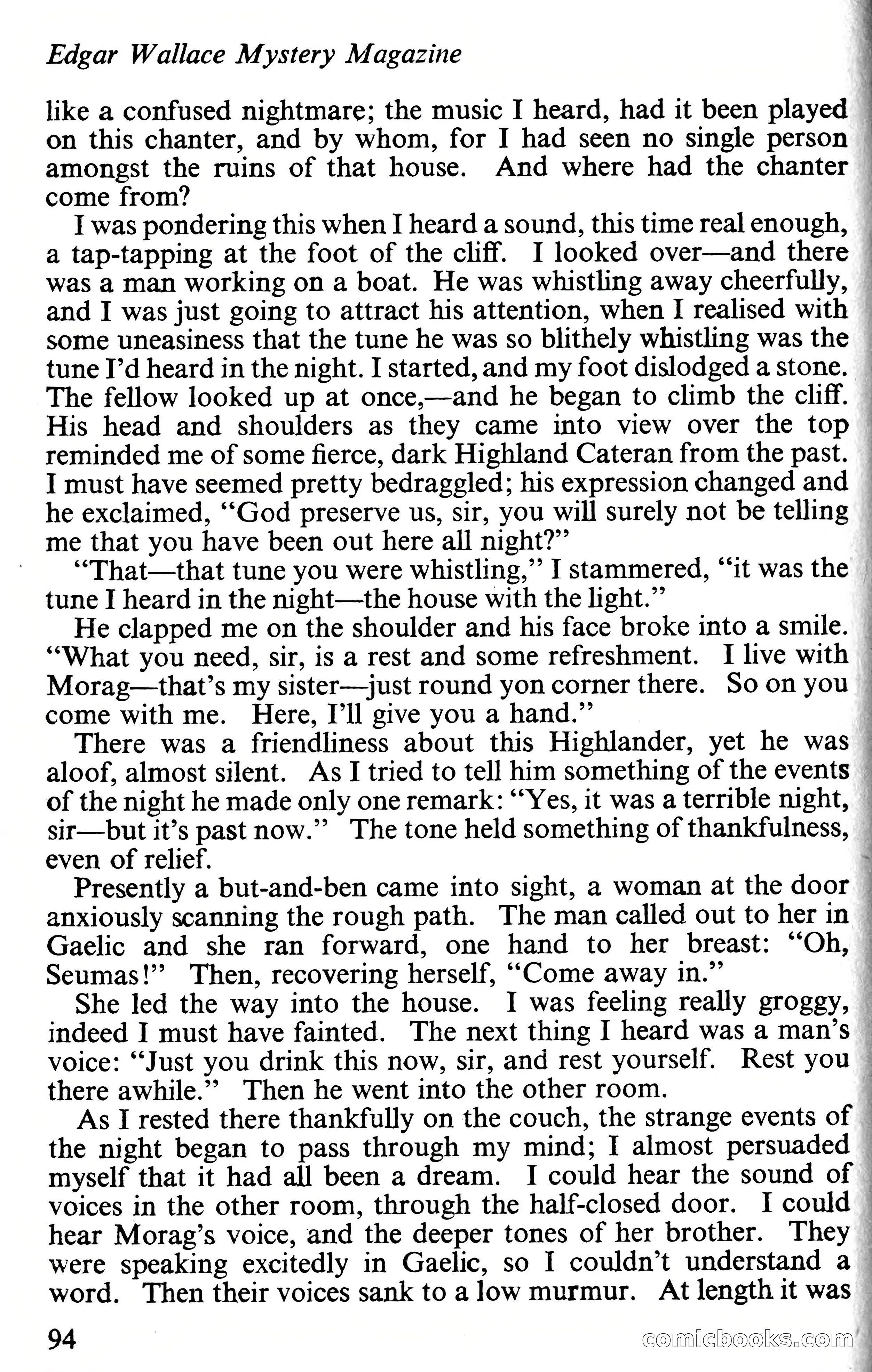 Edgar Wallace Mystery Magazine, Vol. 4, No. 30 — page 96 of 134