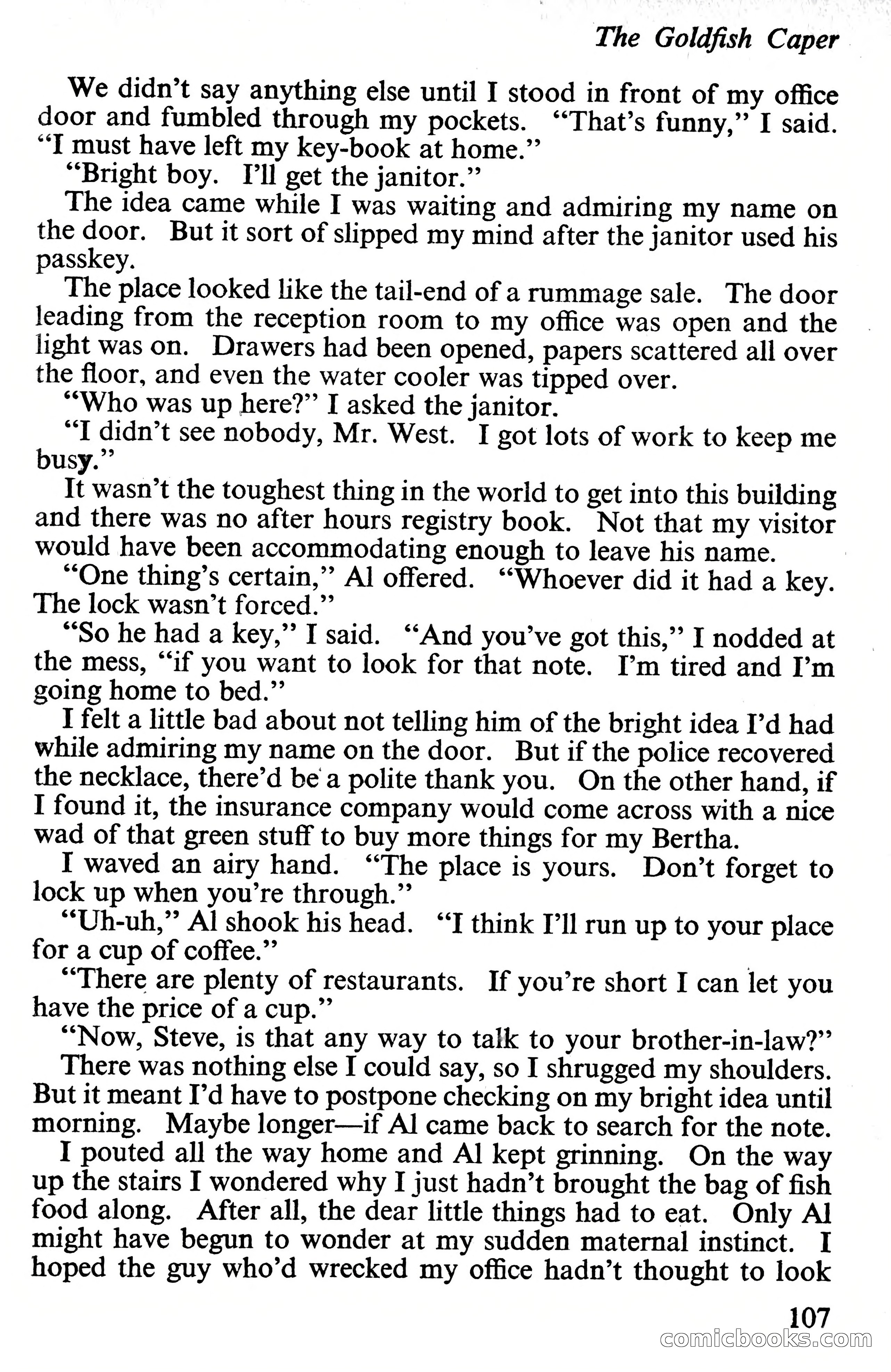 Edgar Wallace Mystery Magazine, Vol. 4, No. 30 — page 109 of 134