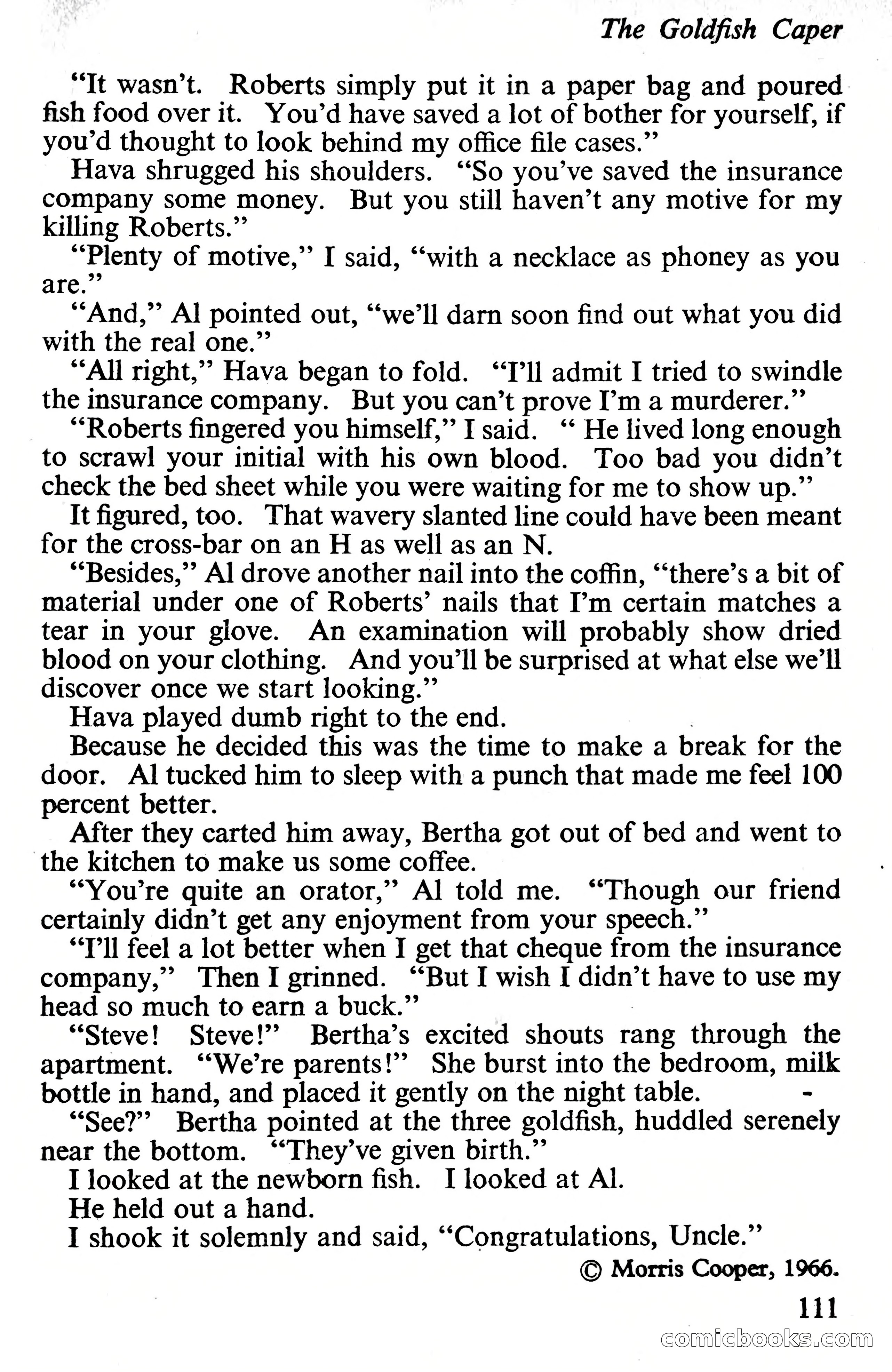 Edgar Wallace Mystery Magazine, Vol. 4, No. 30 — page 113 of 134