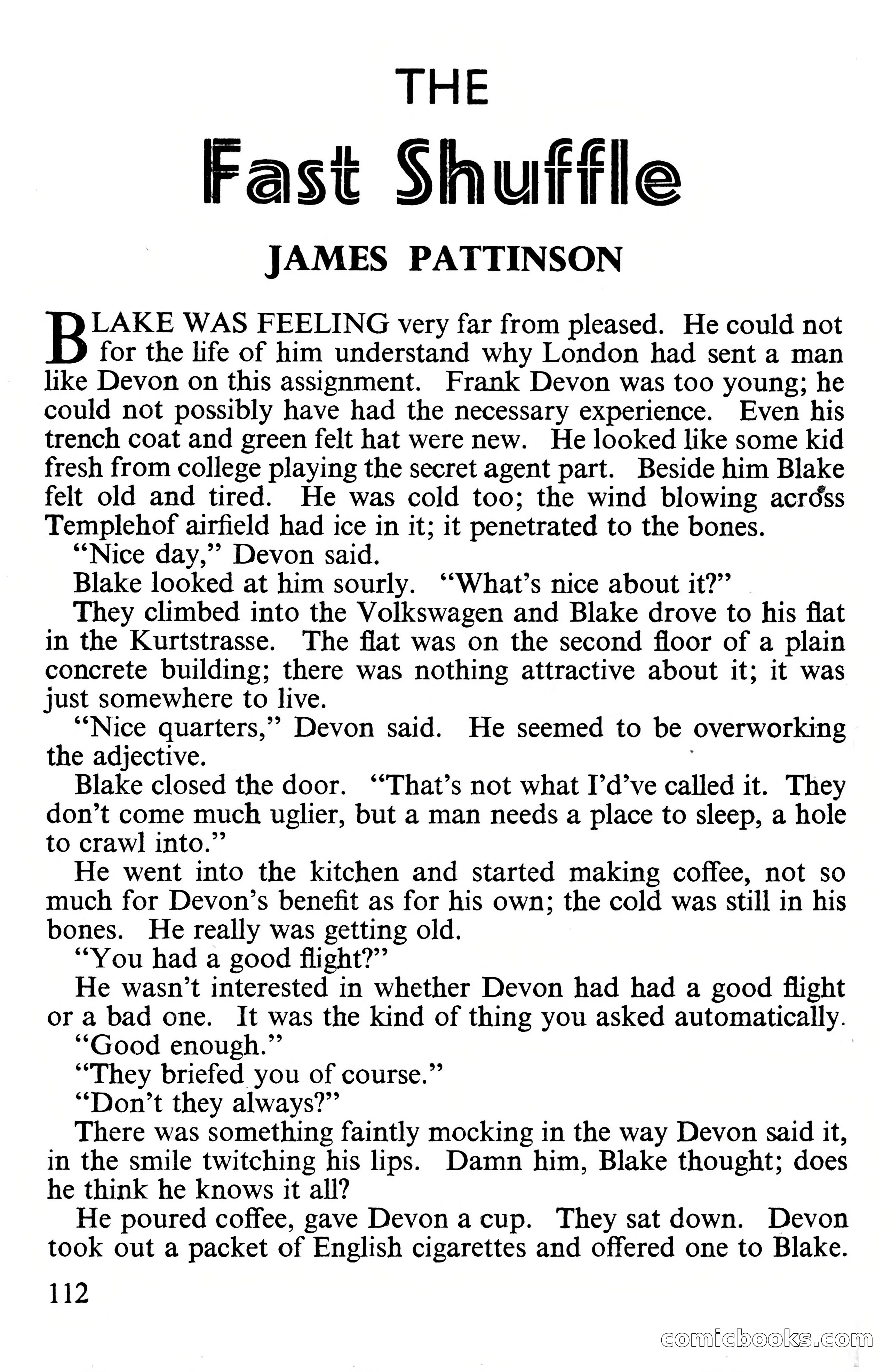 Edgar Wallace Mystery Magazine, Vol. 4, No. 30 — page 114 of 134