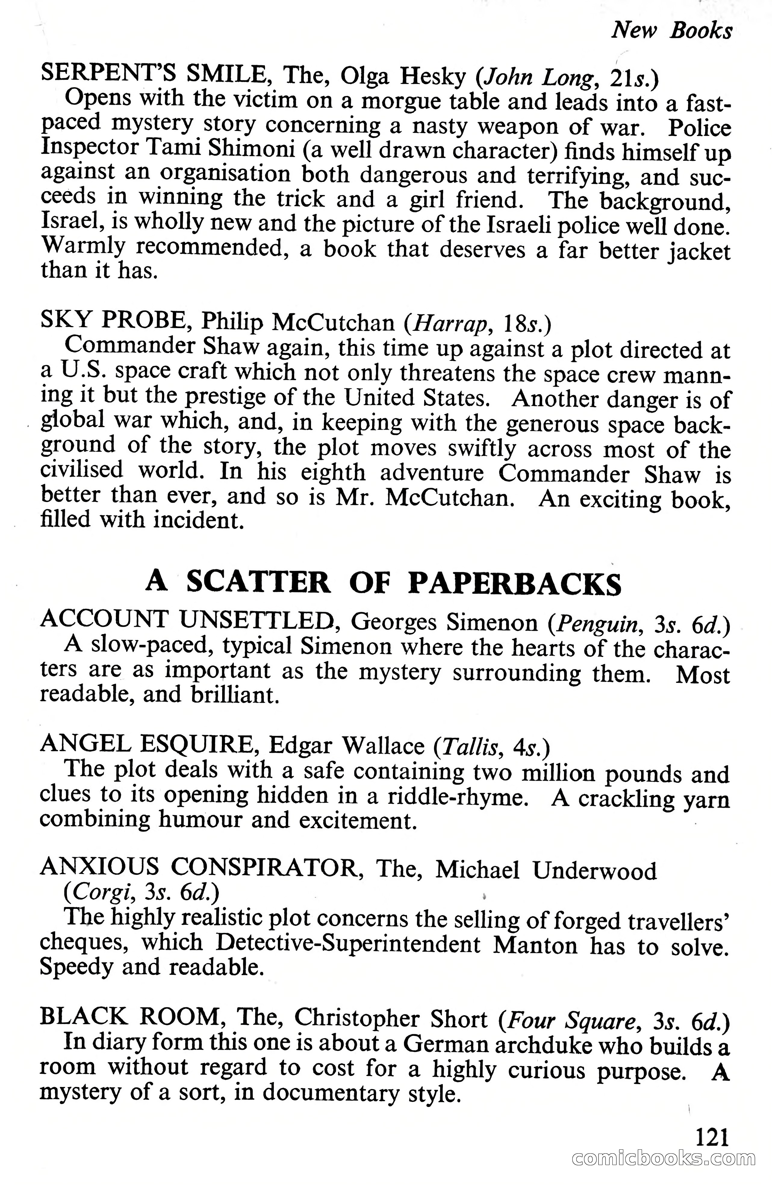 Edgar Wallace Mystery Magazine, Vol. 4, No. 30 — page 123 of 134