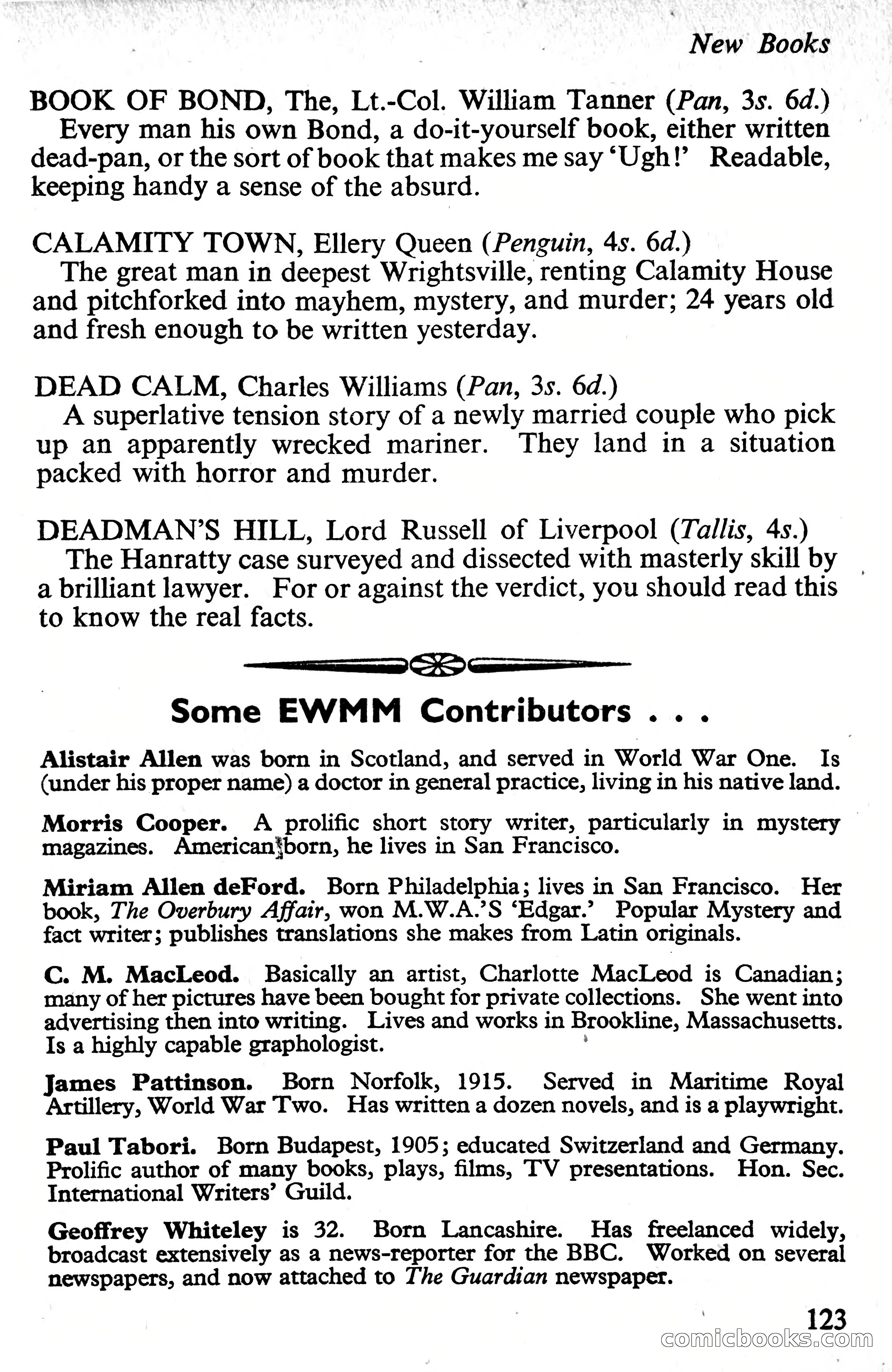 Edgar Wallace Mystery Magazine, Vol. 4, No. 30 — page 125 of 134