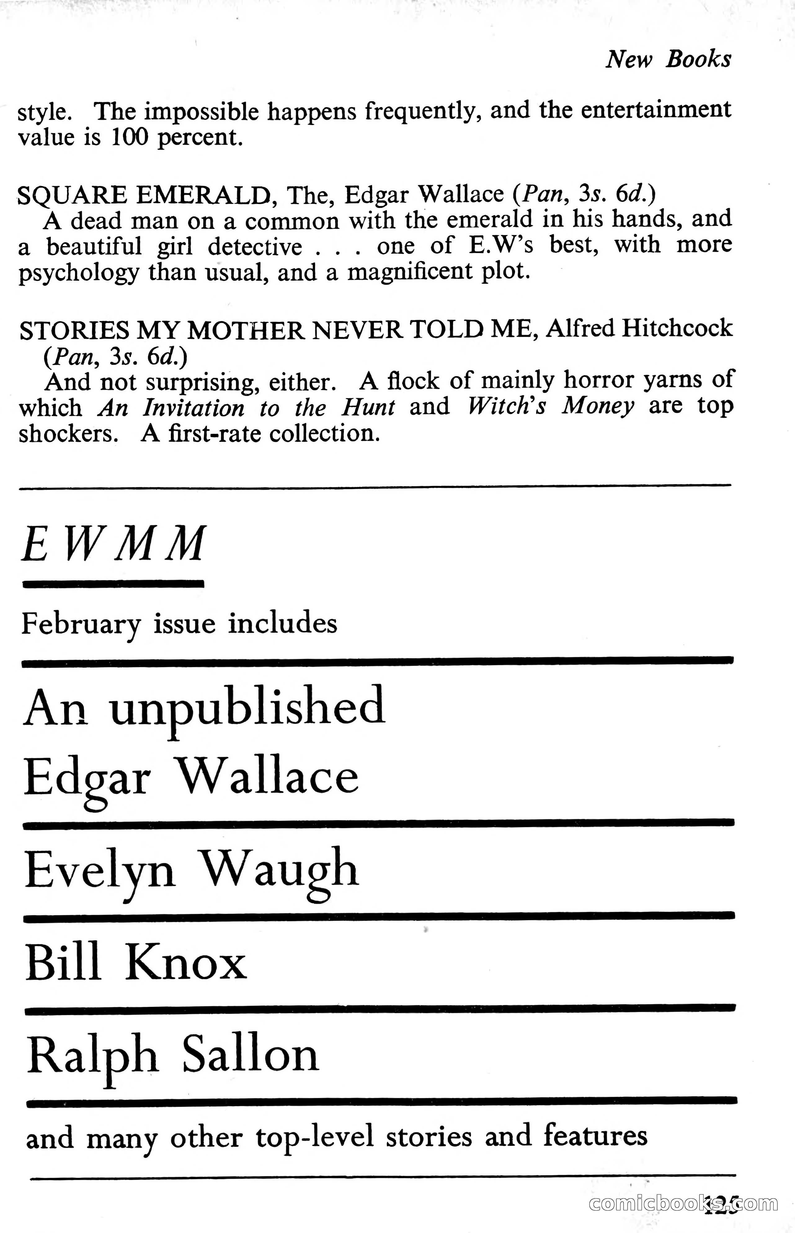Edgar Wallace Mystery Magazine, Vol. 4, No. 30 — page 127 of 134