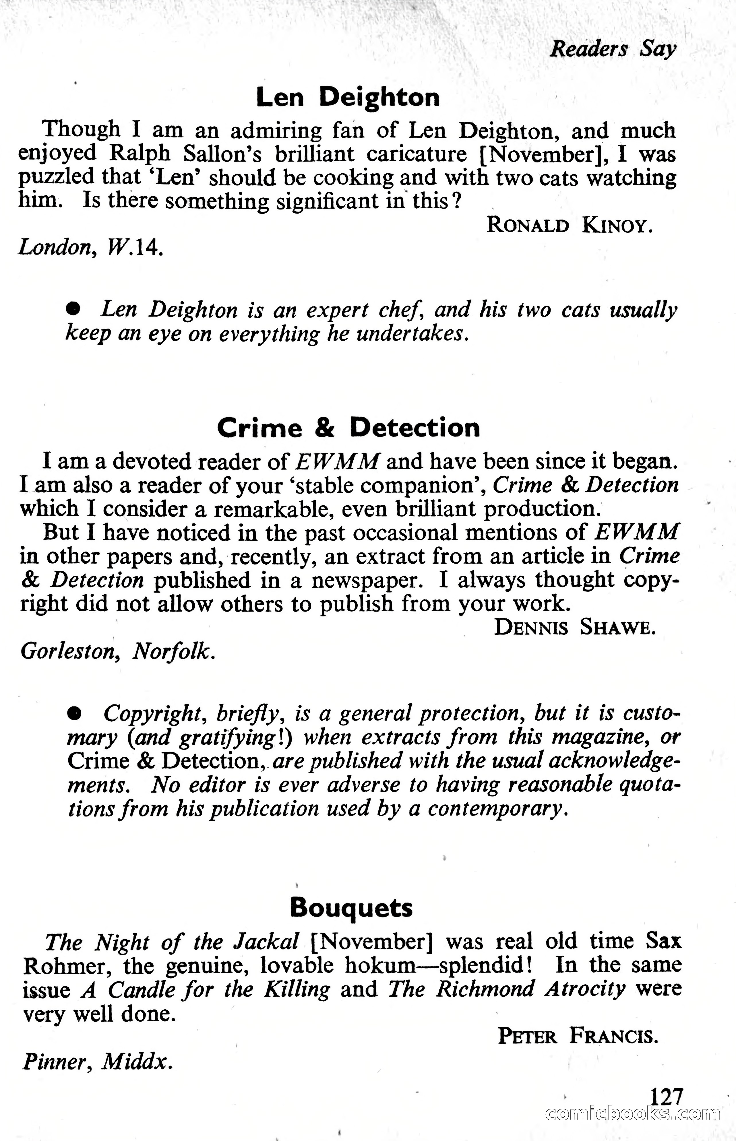 Edgar Wallace Mystery Magazine, Vol. 4, No. 30 — page 129 of 134