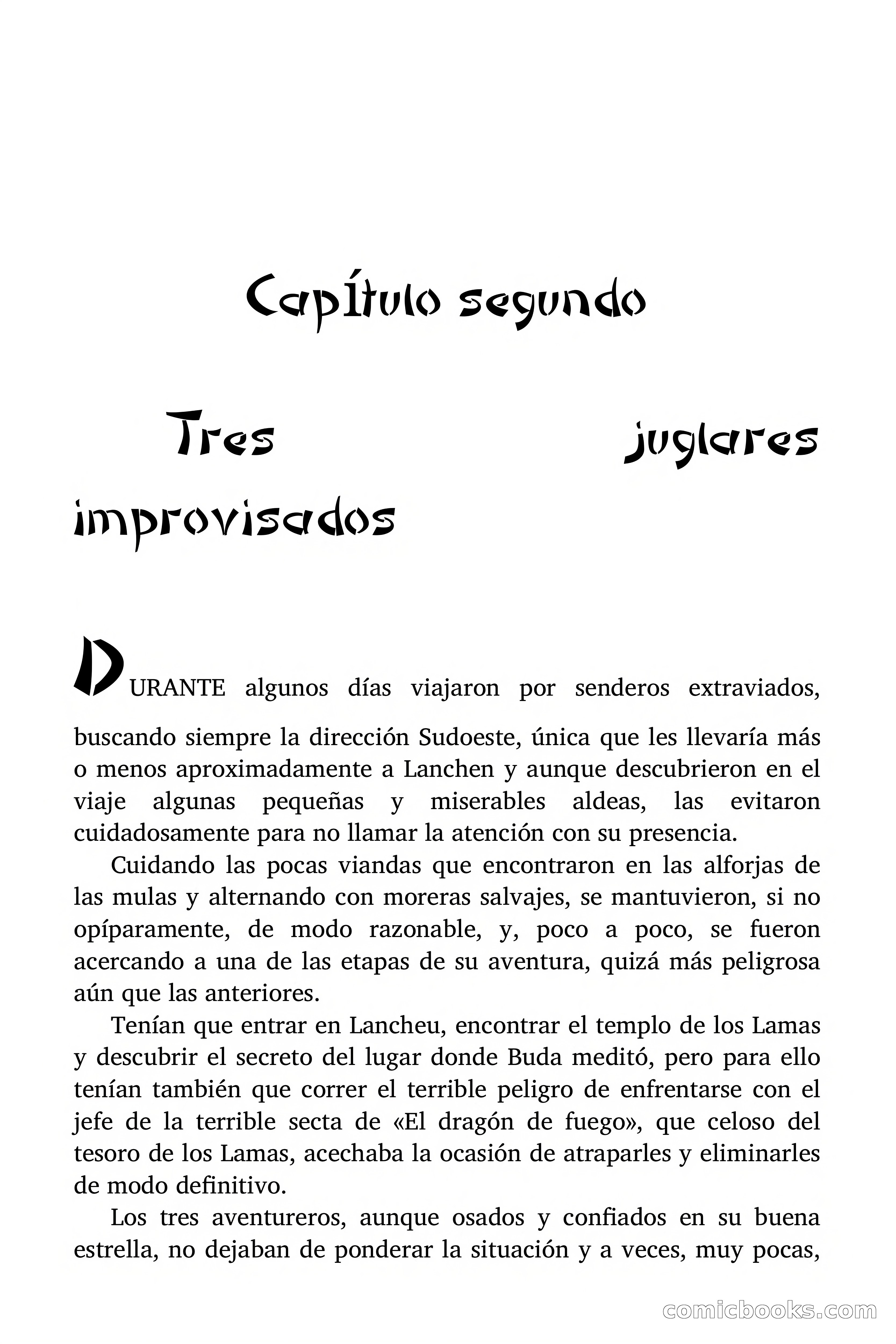 El Dragón de Fuego / Los Ojos de Buda — page 13 of 55