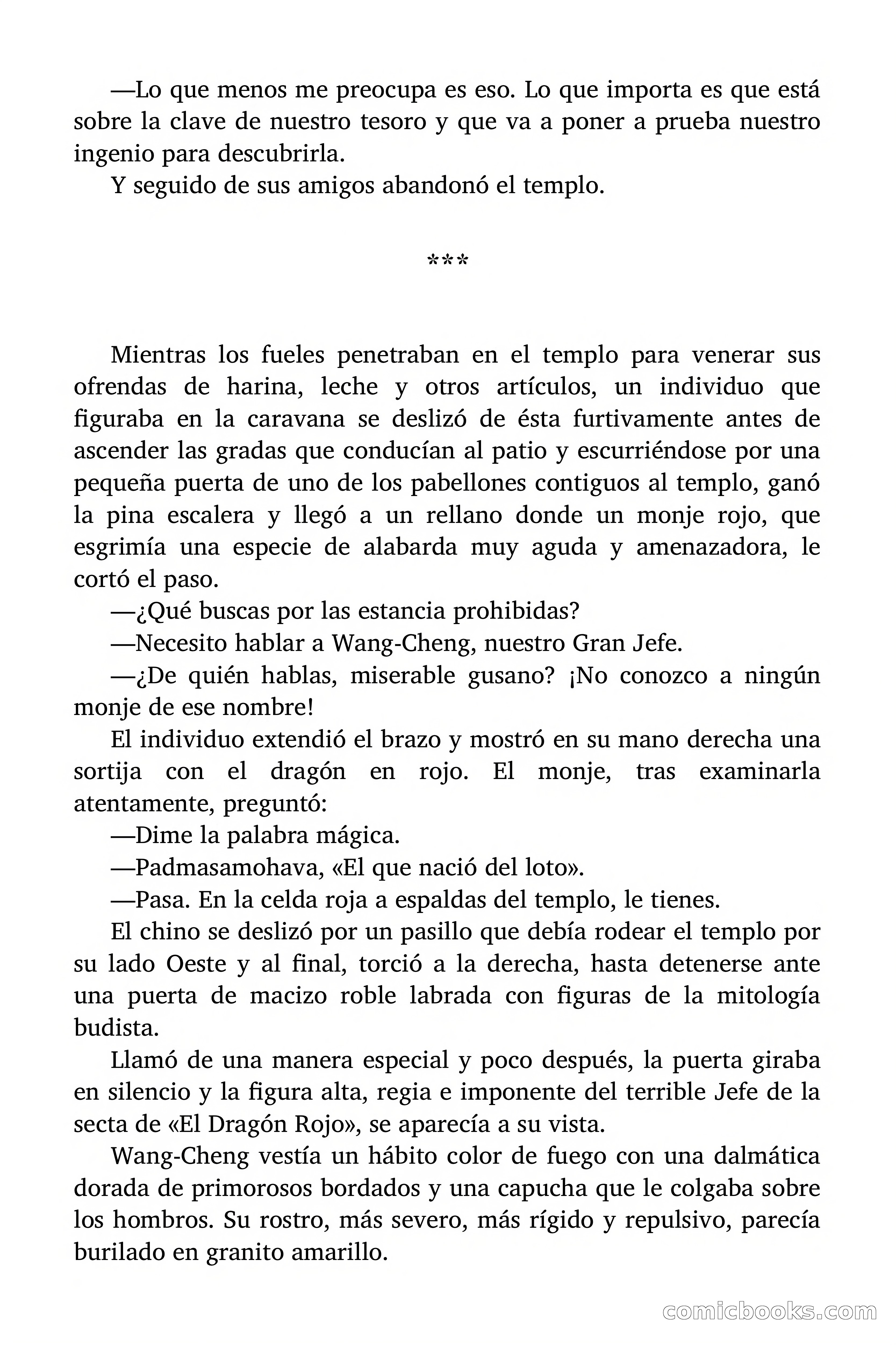 El Dragón de Fuego / Los Ojos de Buda — page 40 of 55