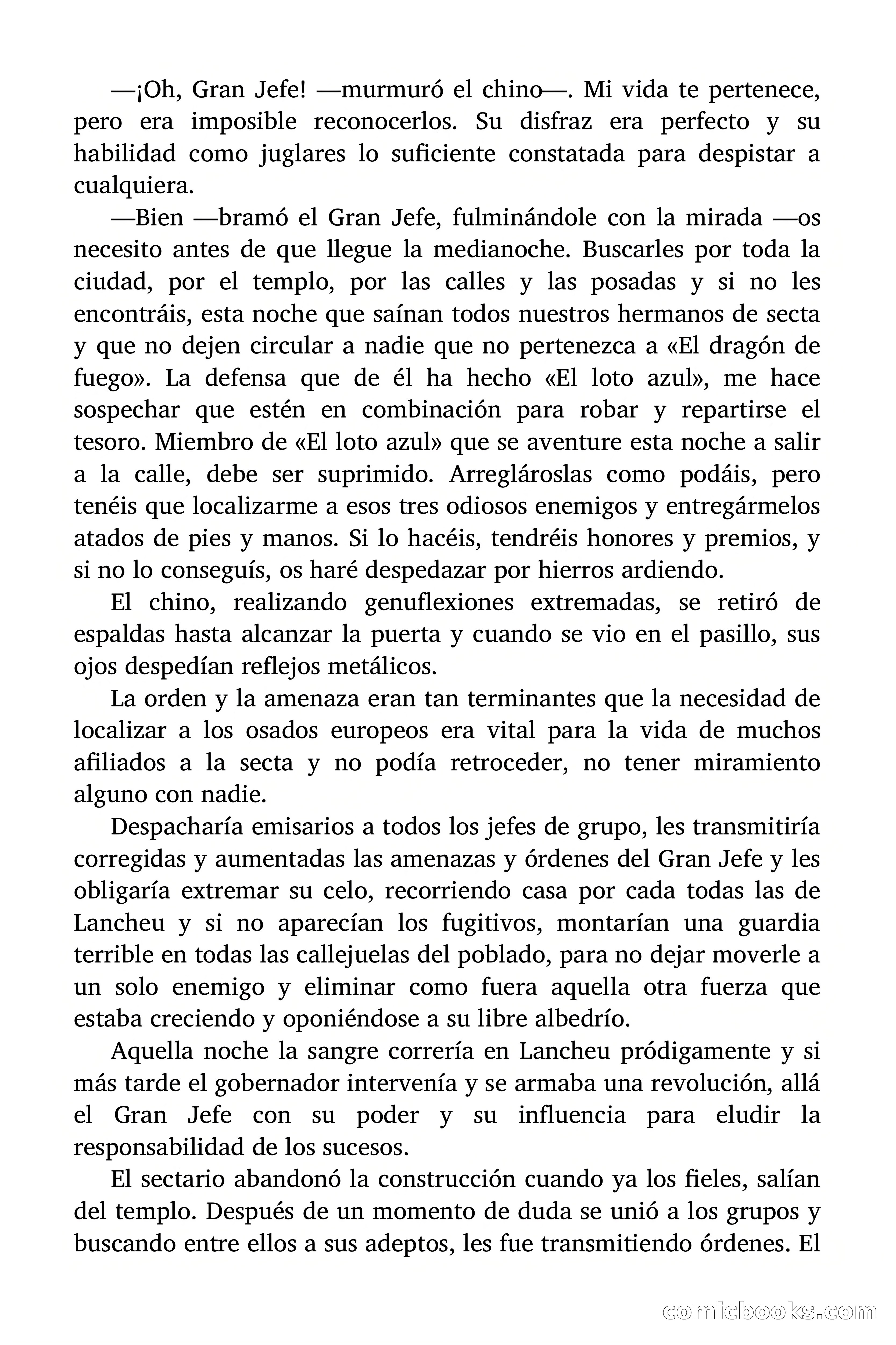 El Dragón de Fuego / Los Ojos de Buda — page 42 of 55
