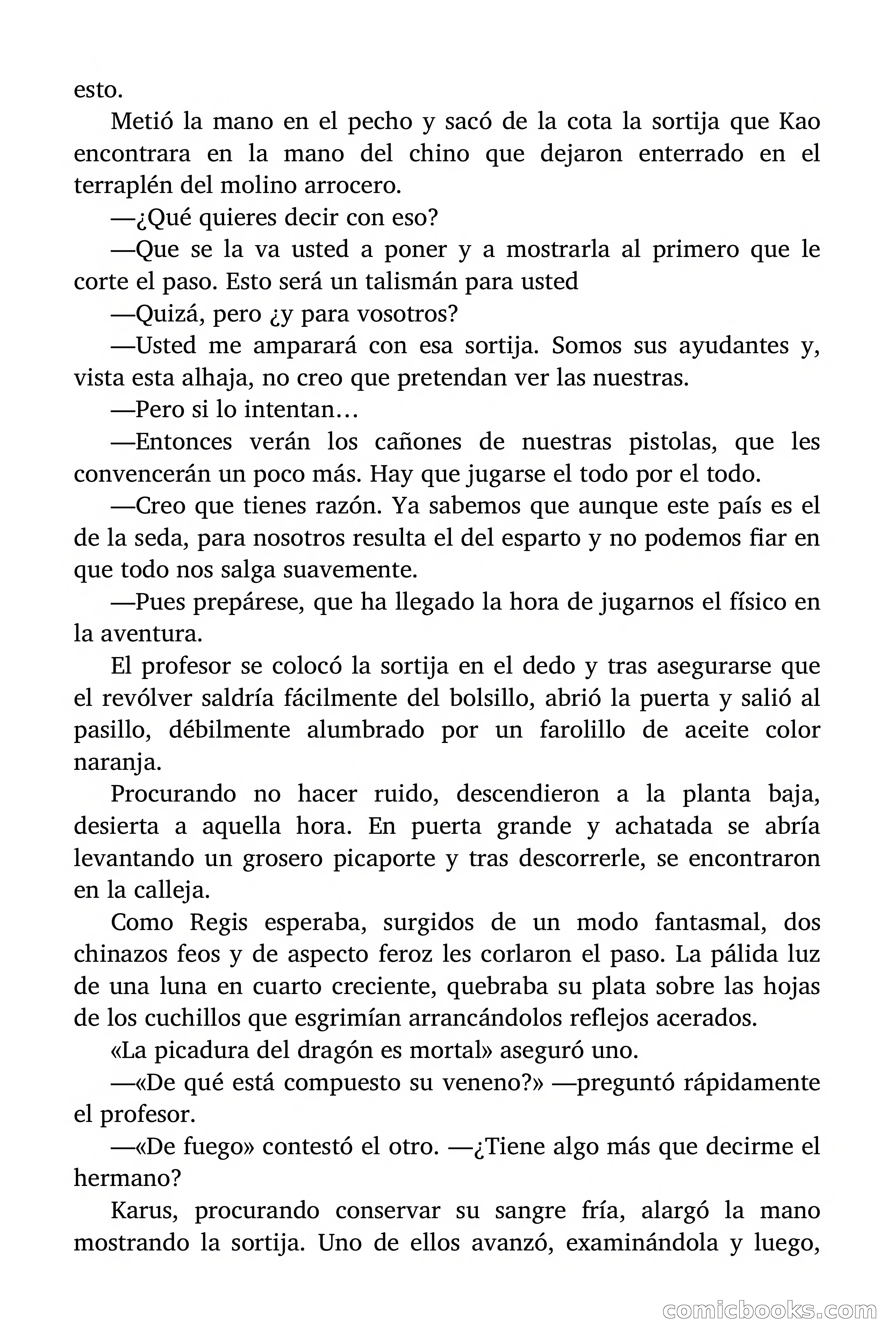 El Dragón de Fuego / Los Ojos de Buda — page 50 of 55